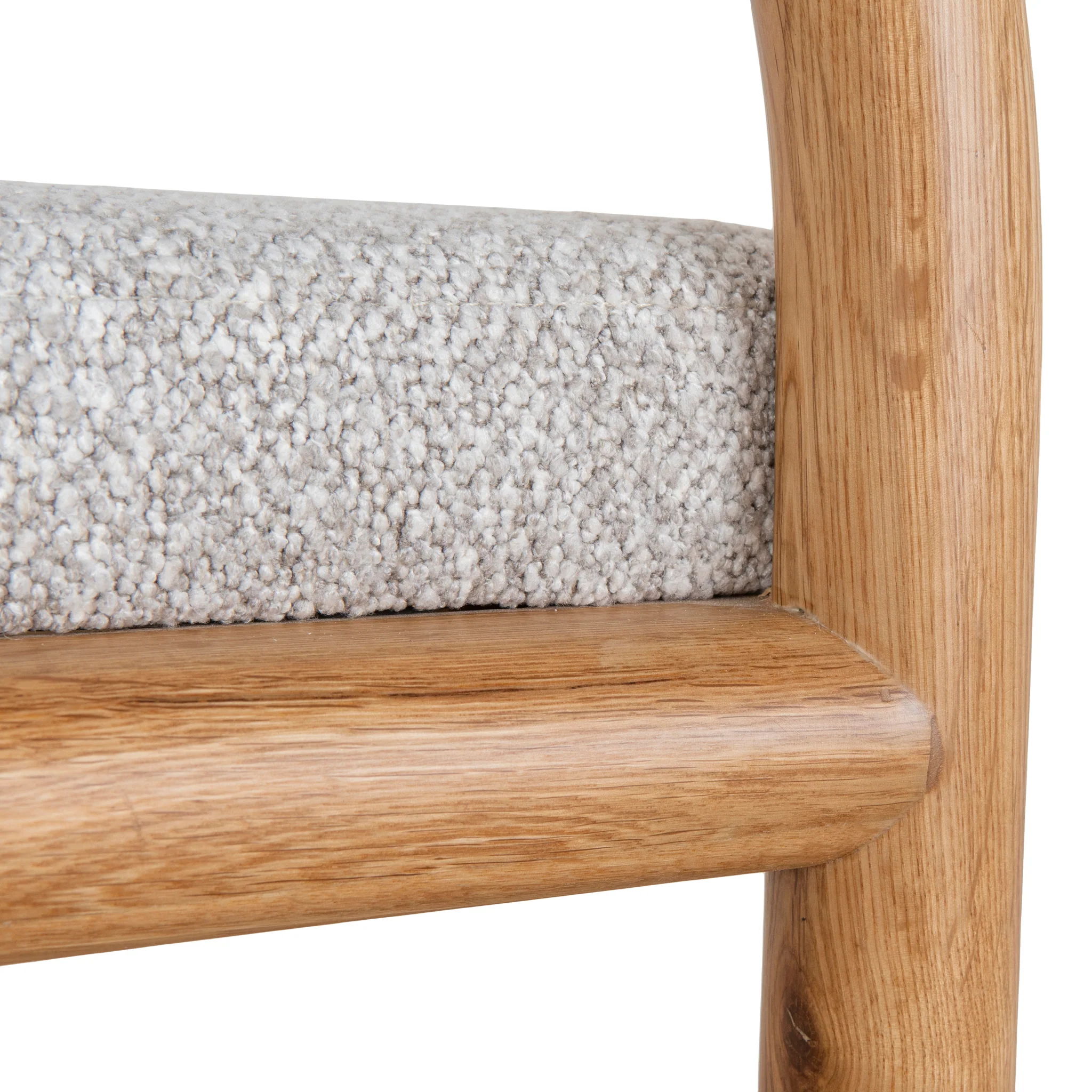 Adir 66cm Natural Bar Stool - Clay Grey - Image 13