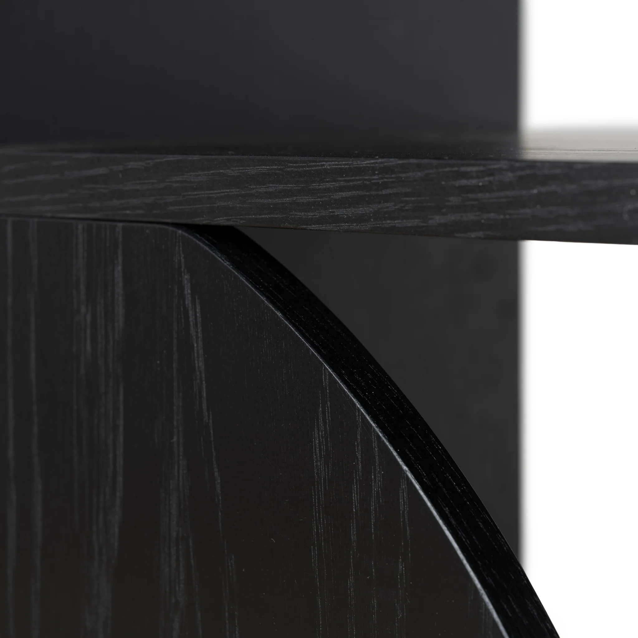 Adone 1.6m (H) Book Shelf - Full Black - Image 13