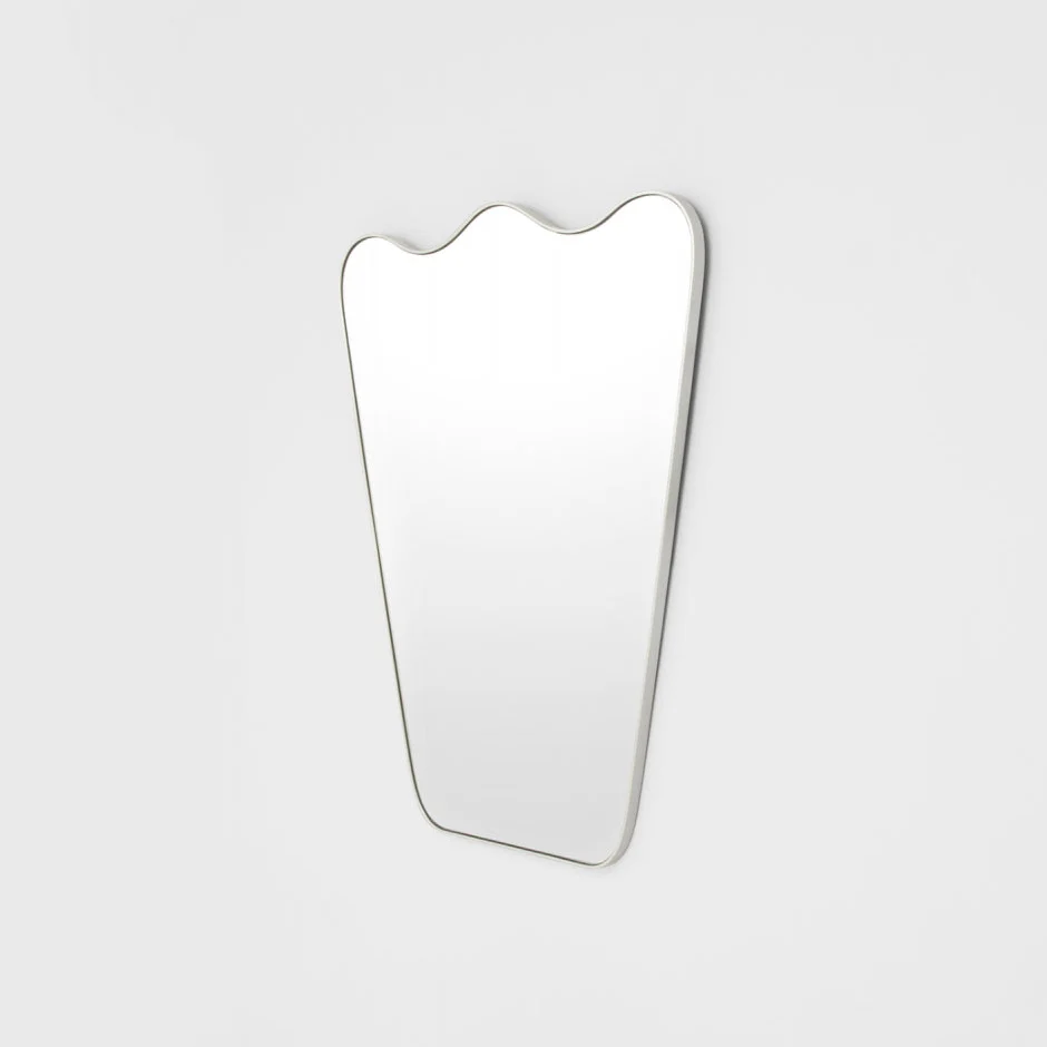 Agnella Scalloped Crown Mirror - Image 14