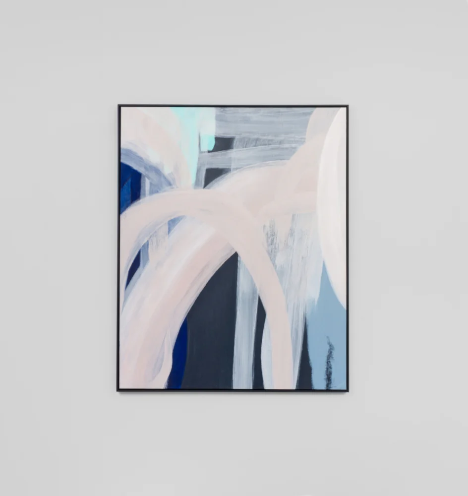 Airlie Abstract Hand Painted Wall Art Canvas - Image 3