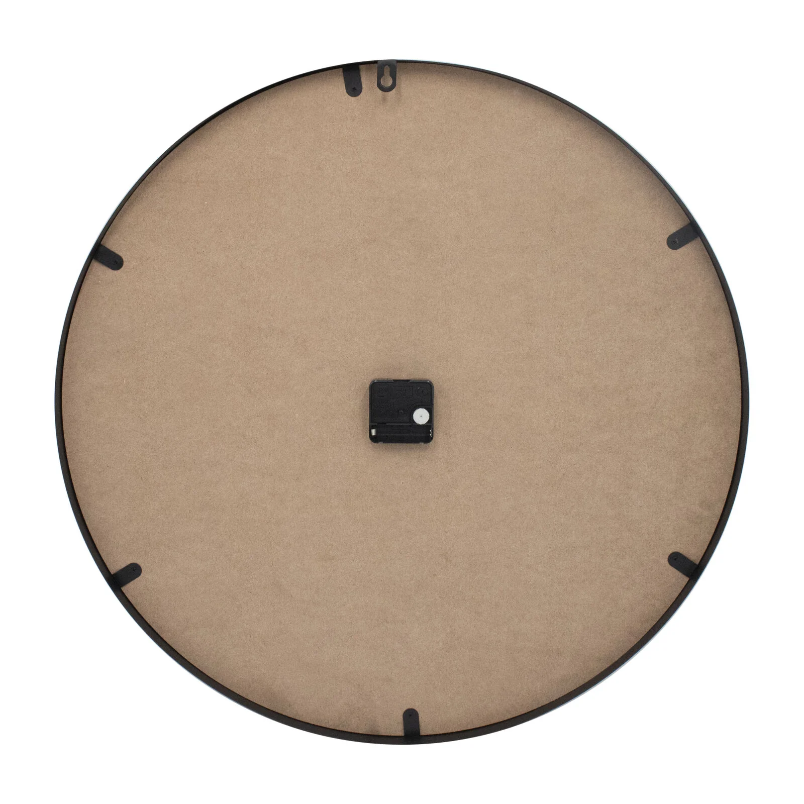 Albaix 60cm White Wall Clock - Natural - Image 2