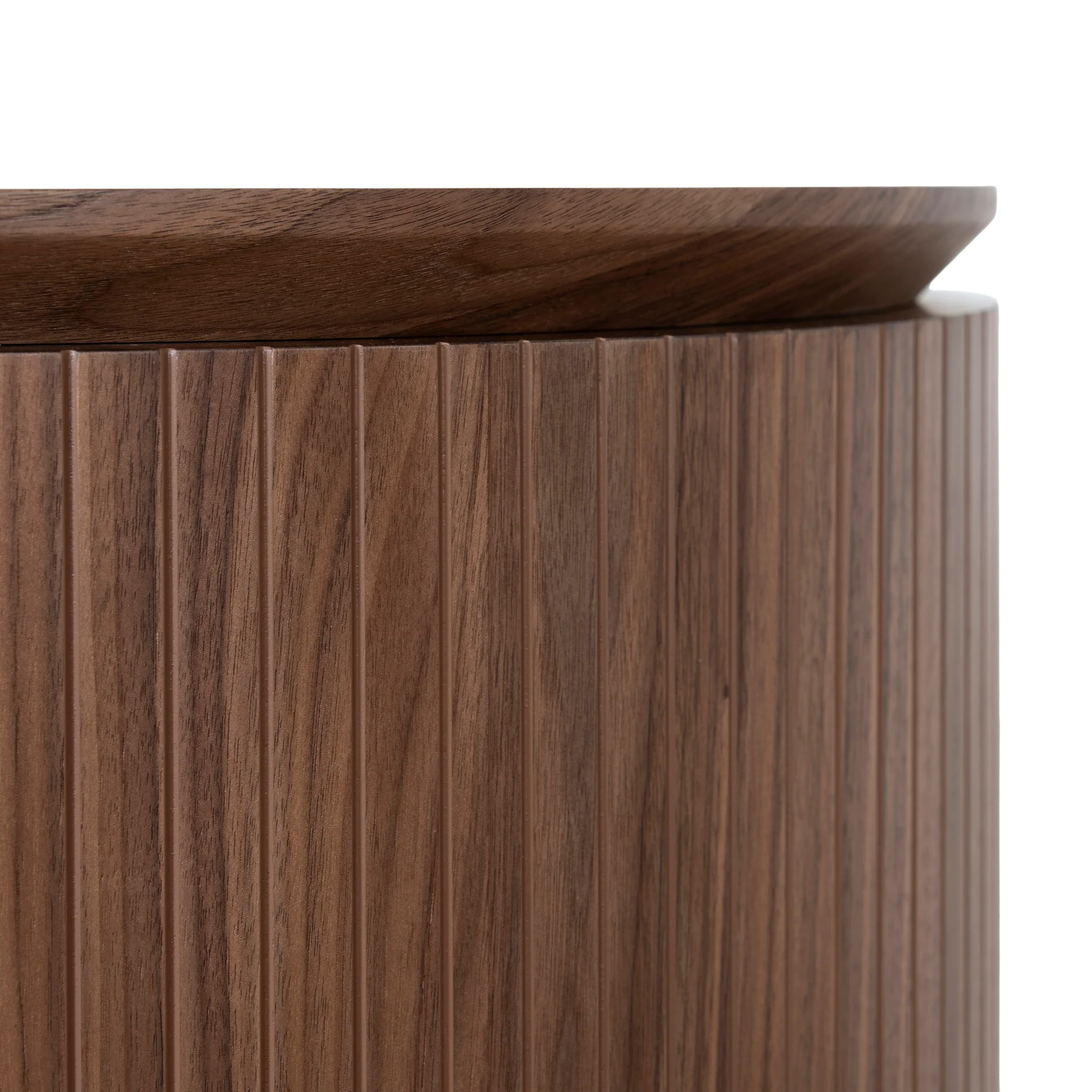 Albina 1.77m Left Drawer Office Desk - Walnut - Image 13