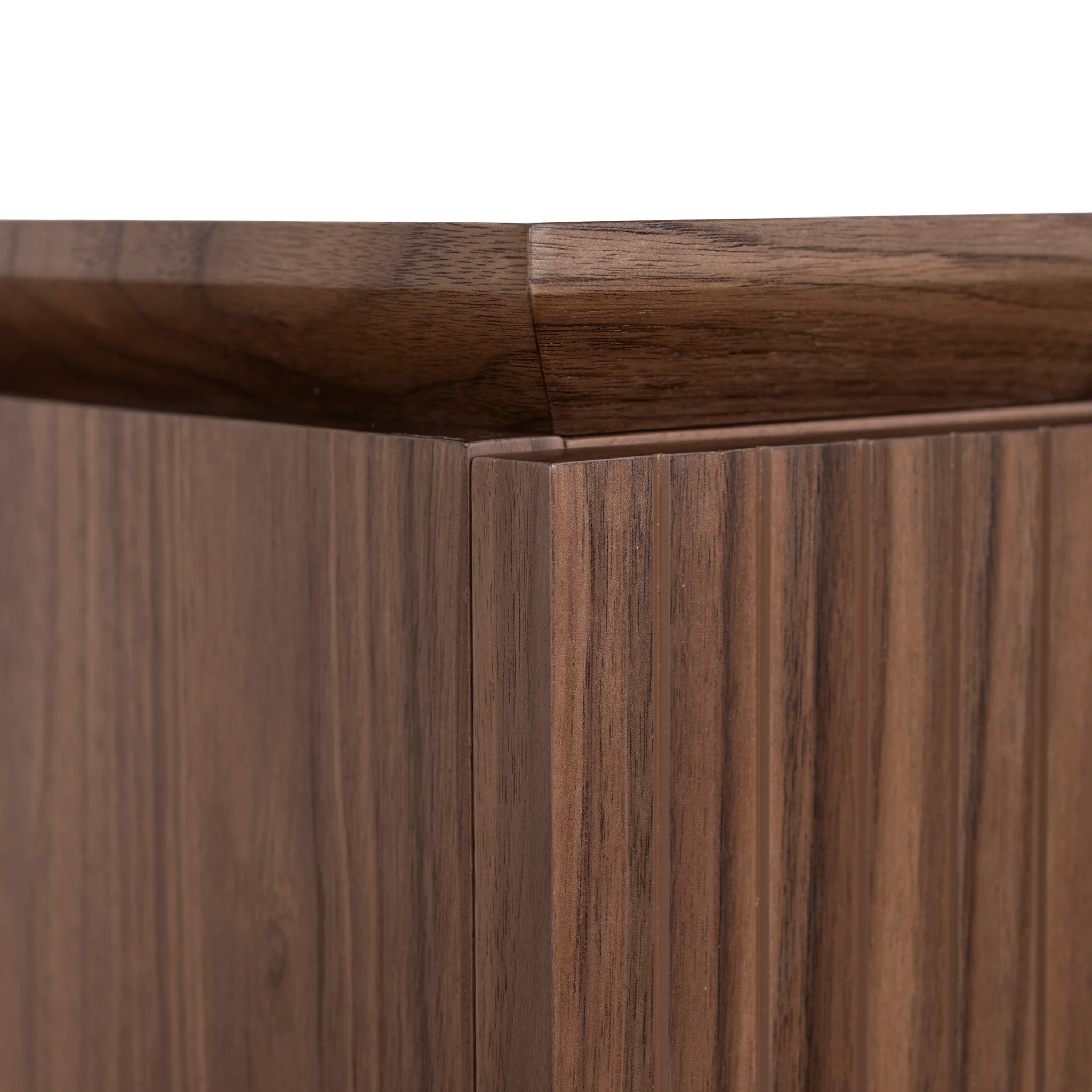 Albina 1.77m Left Drawer Office Desk - Walnut - Image 8