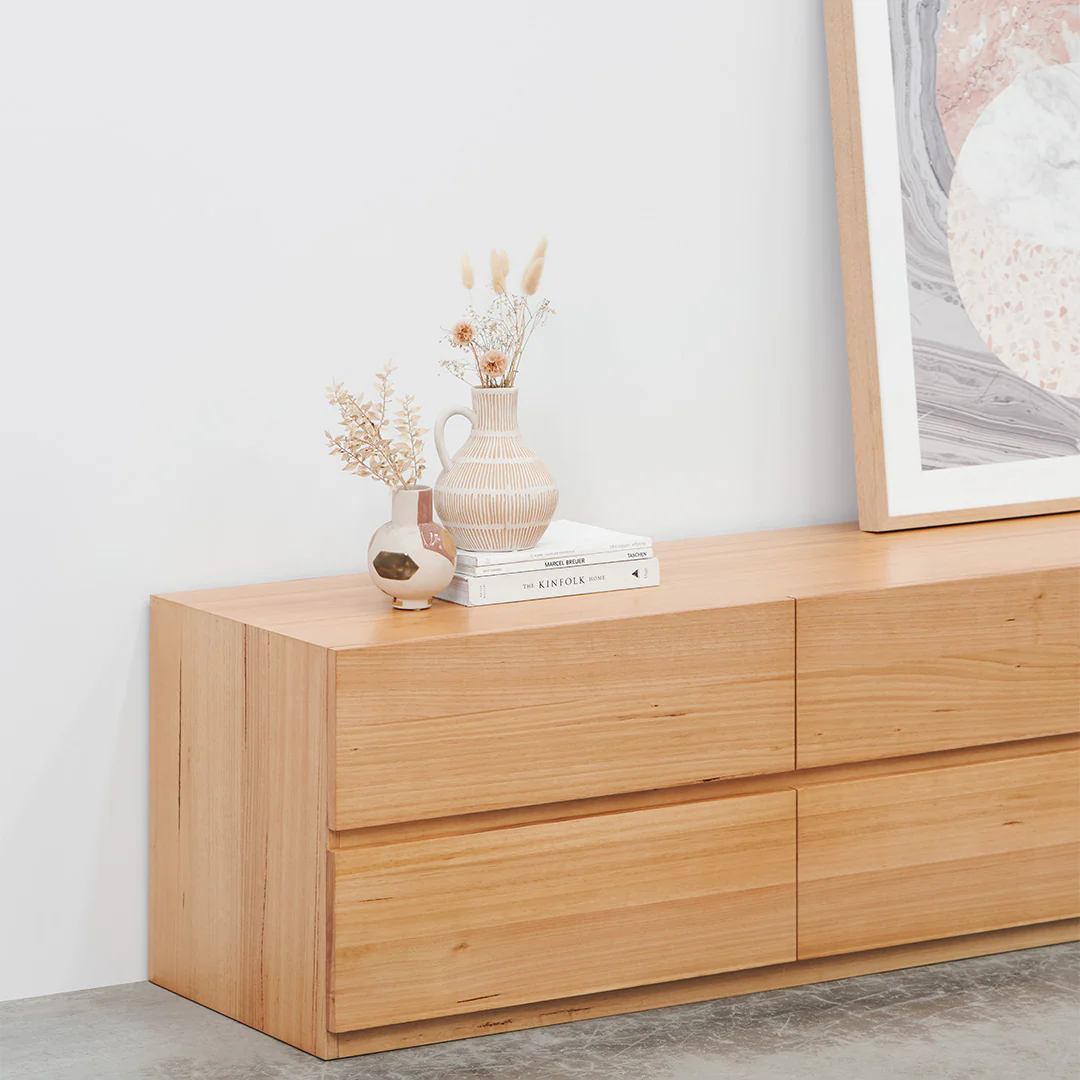 Alden 2m TV Entertainment Unit - Messmate - Image 2
