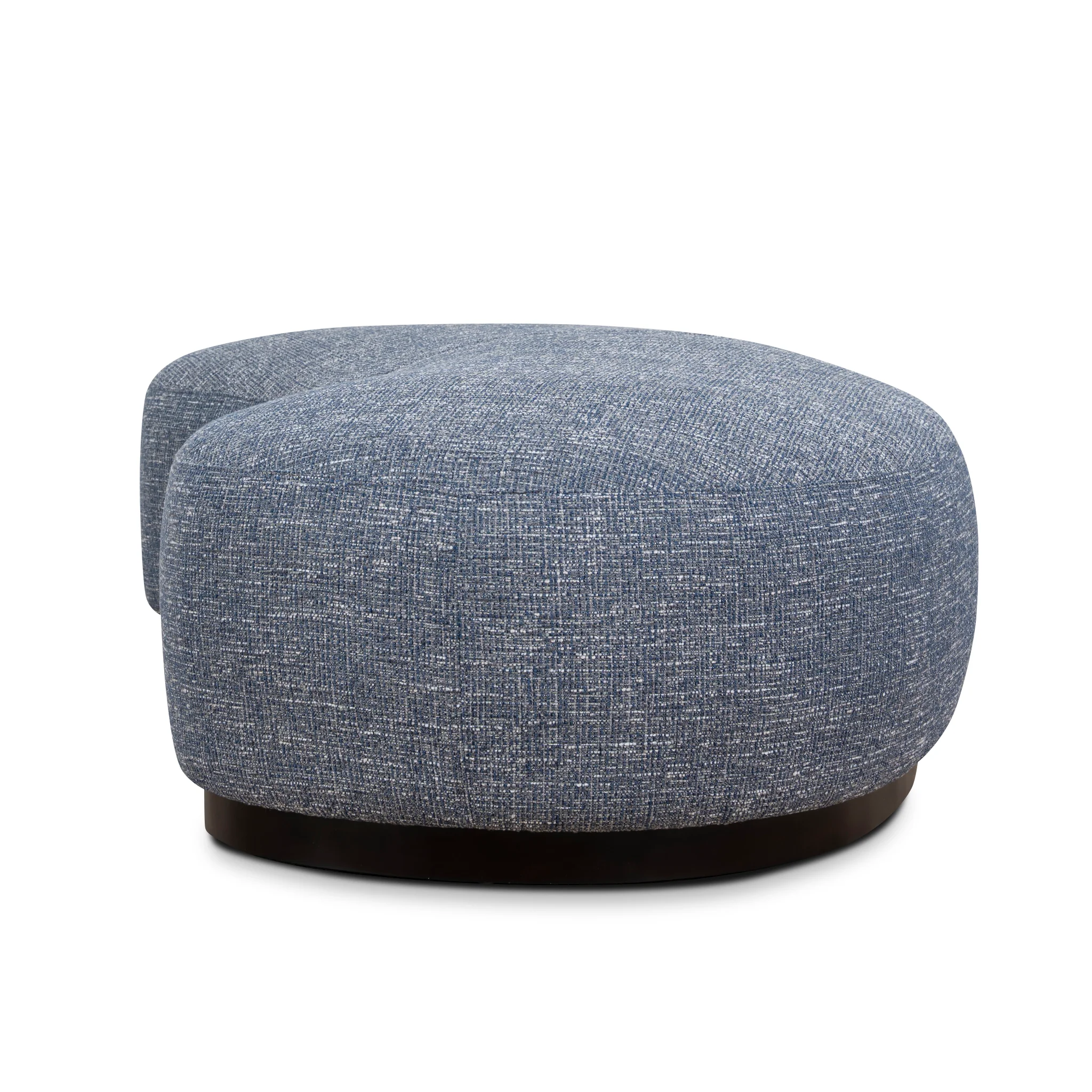 Aldona 1.8m Long Ottoman - Prussian Blue - Image 3