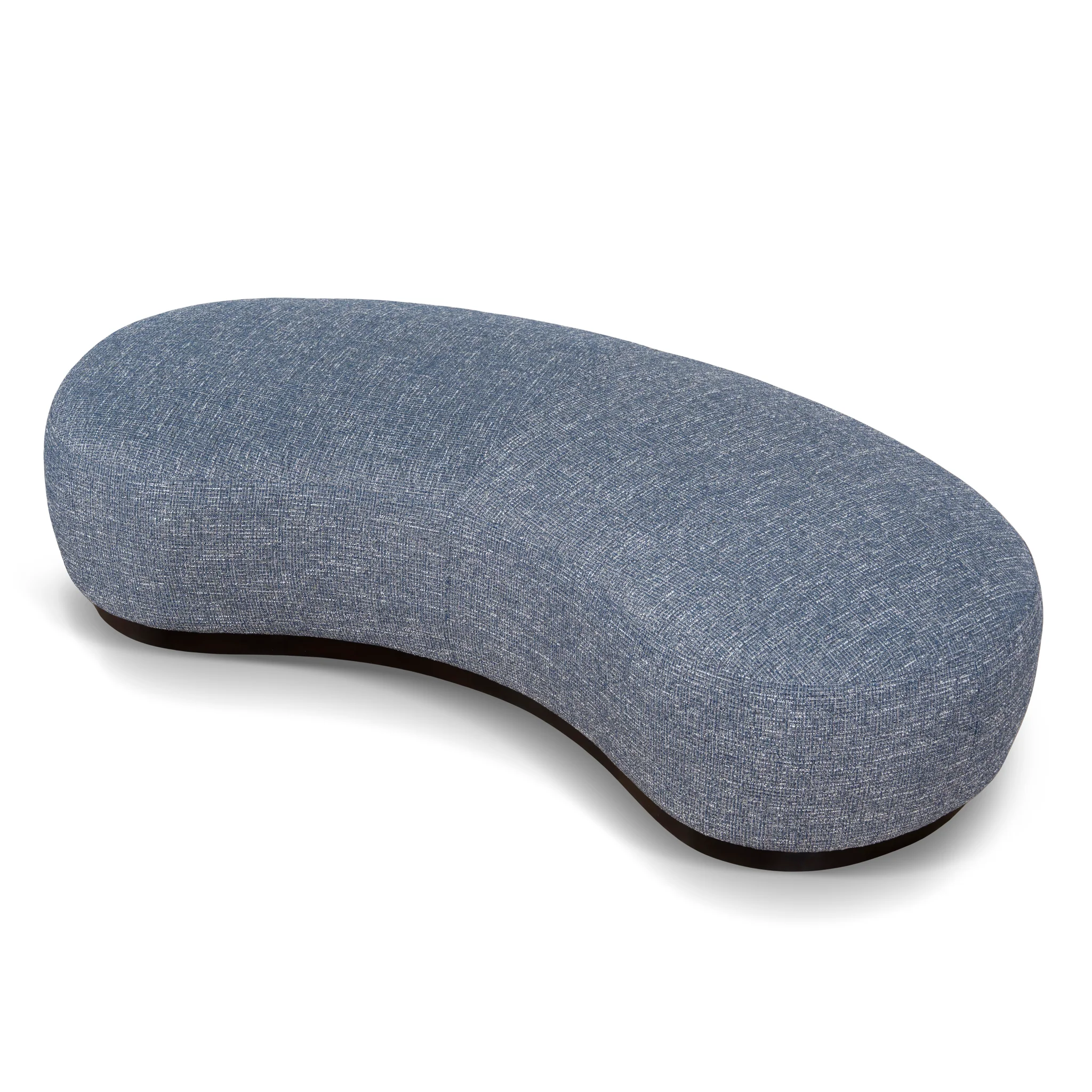Aldona 1.8m Long Ottoman - Prussian Blue - Image 6