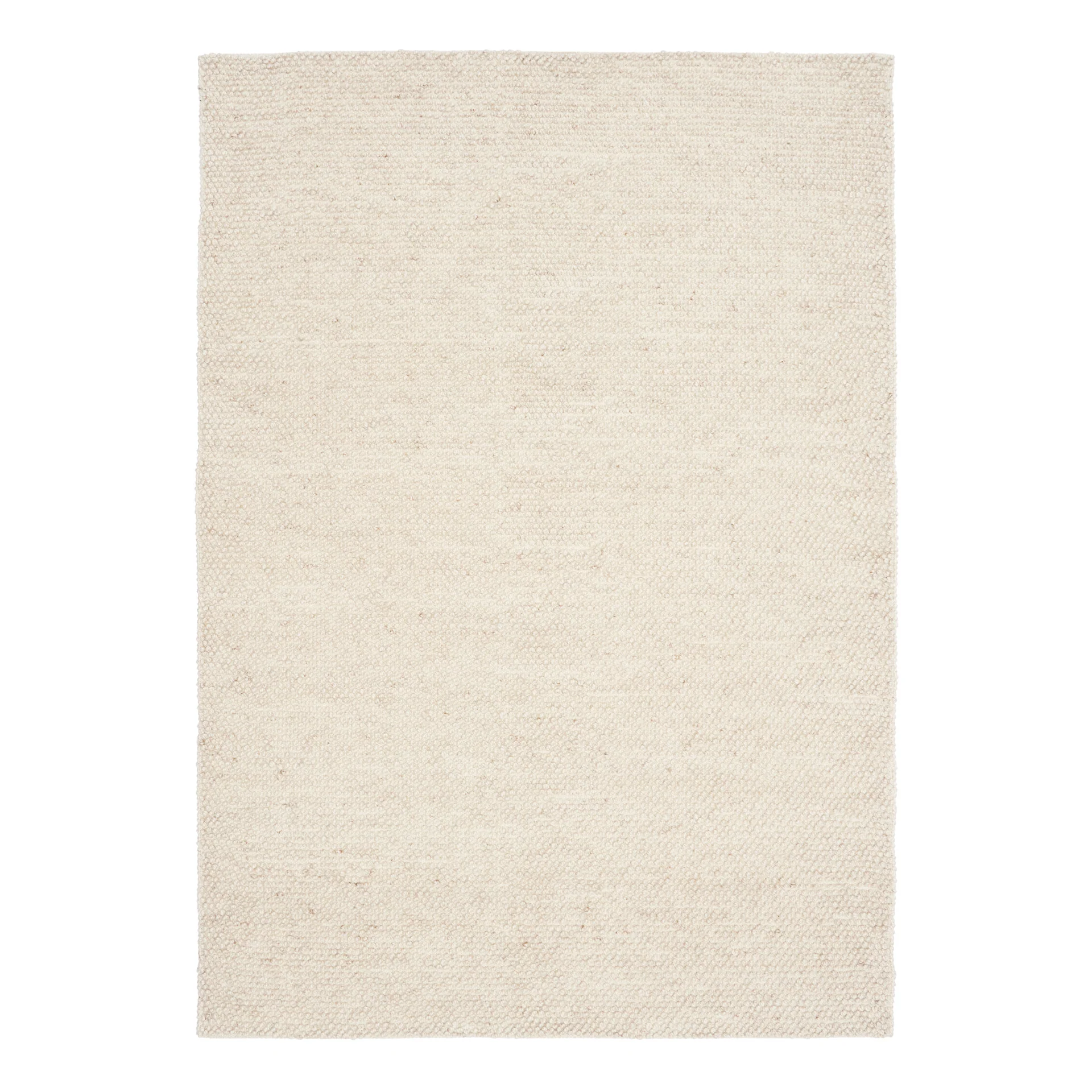 Alina 225 x 155 cm Recycled Fibre Rug - Cream - Image 3
