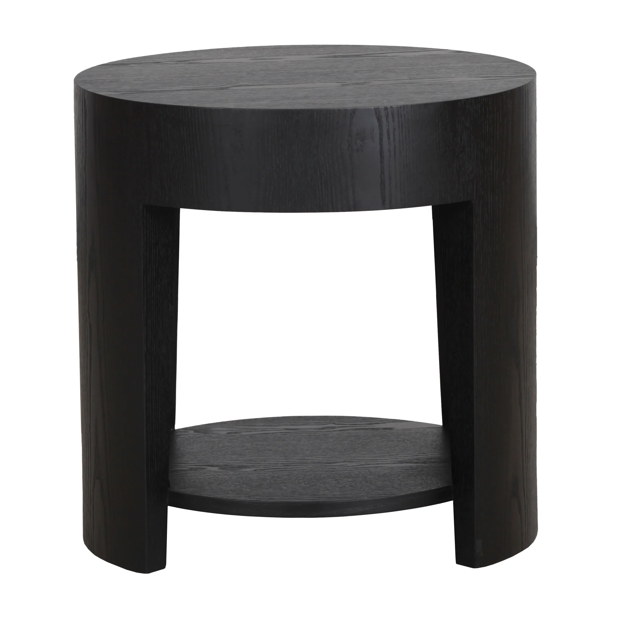 Aliya 55cm Side Table - Full Black - Image 3