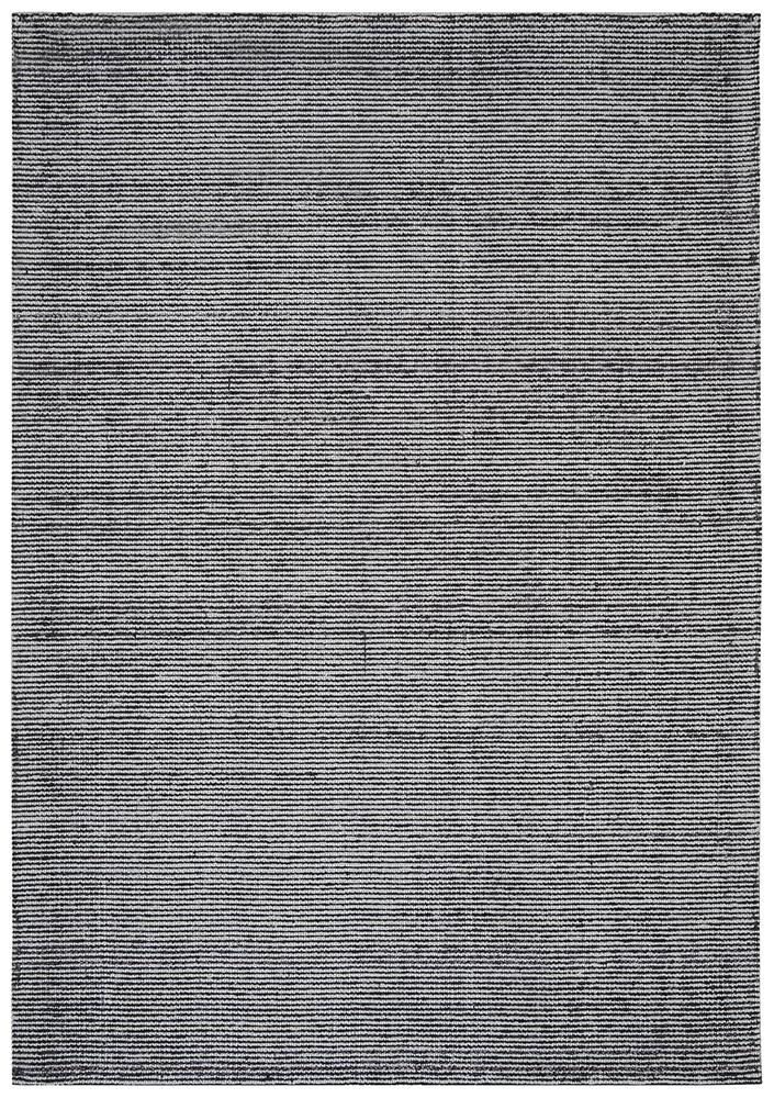 Allu 320cm x 230cm Hand Loomed Rug - Black