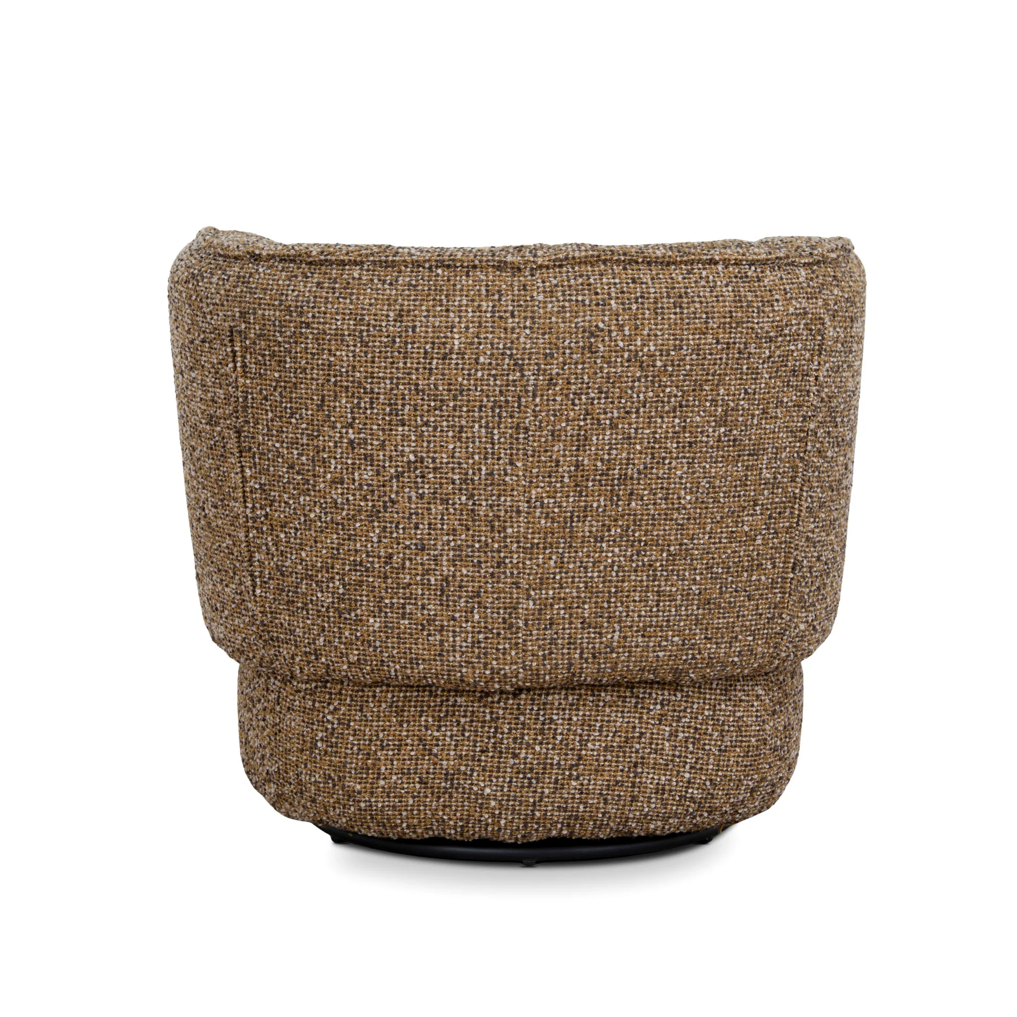 Amara Swivel Armchair - Golden Mustard - Image 5