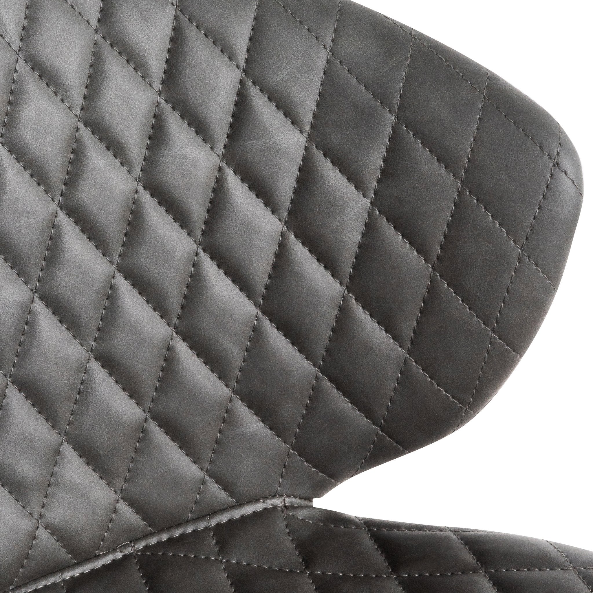 Amos Office Chair - Charcoal with Black Base - Image 2