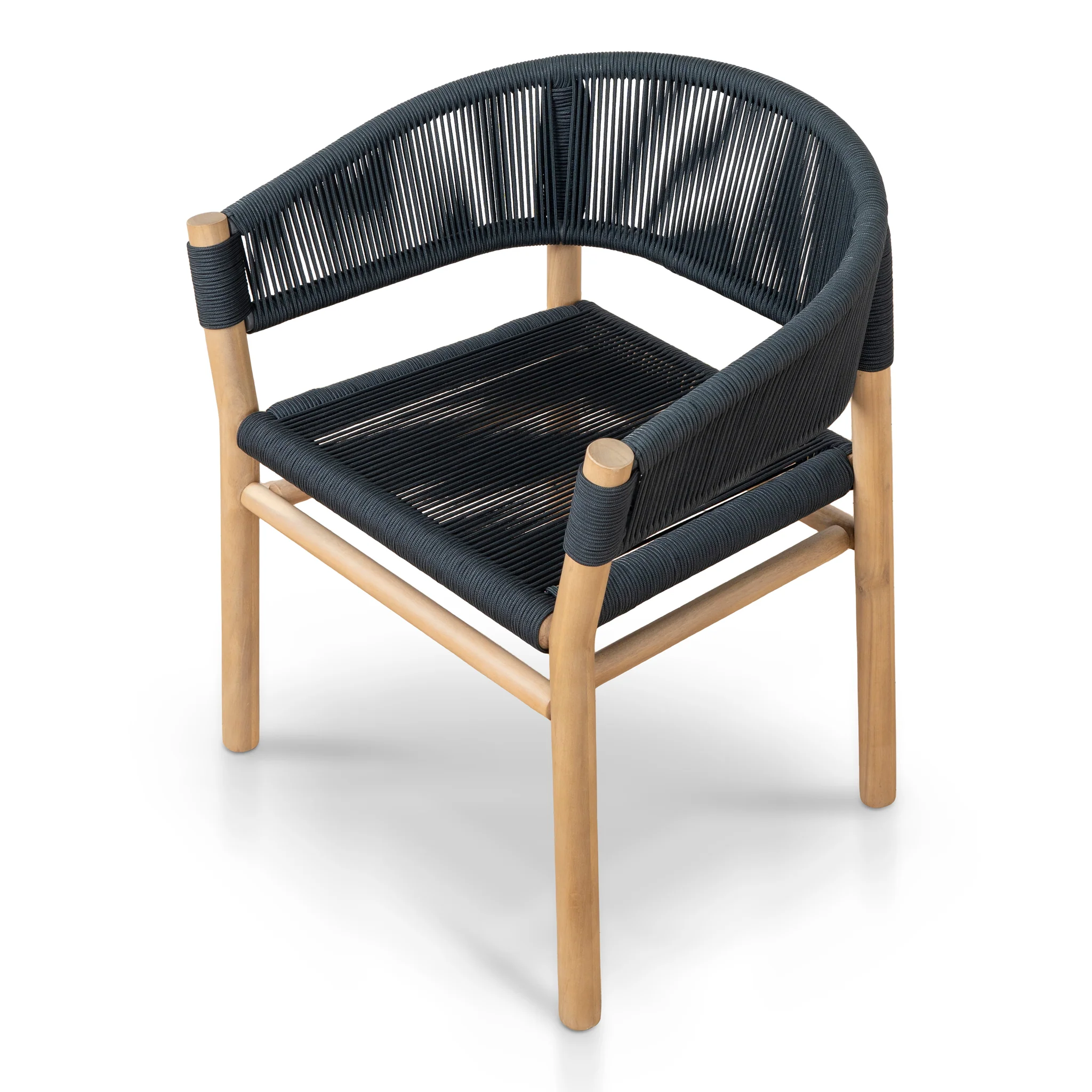 Andor Outdoor Dining Chair - Royal Anthracite - Image 6