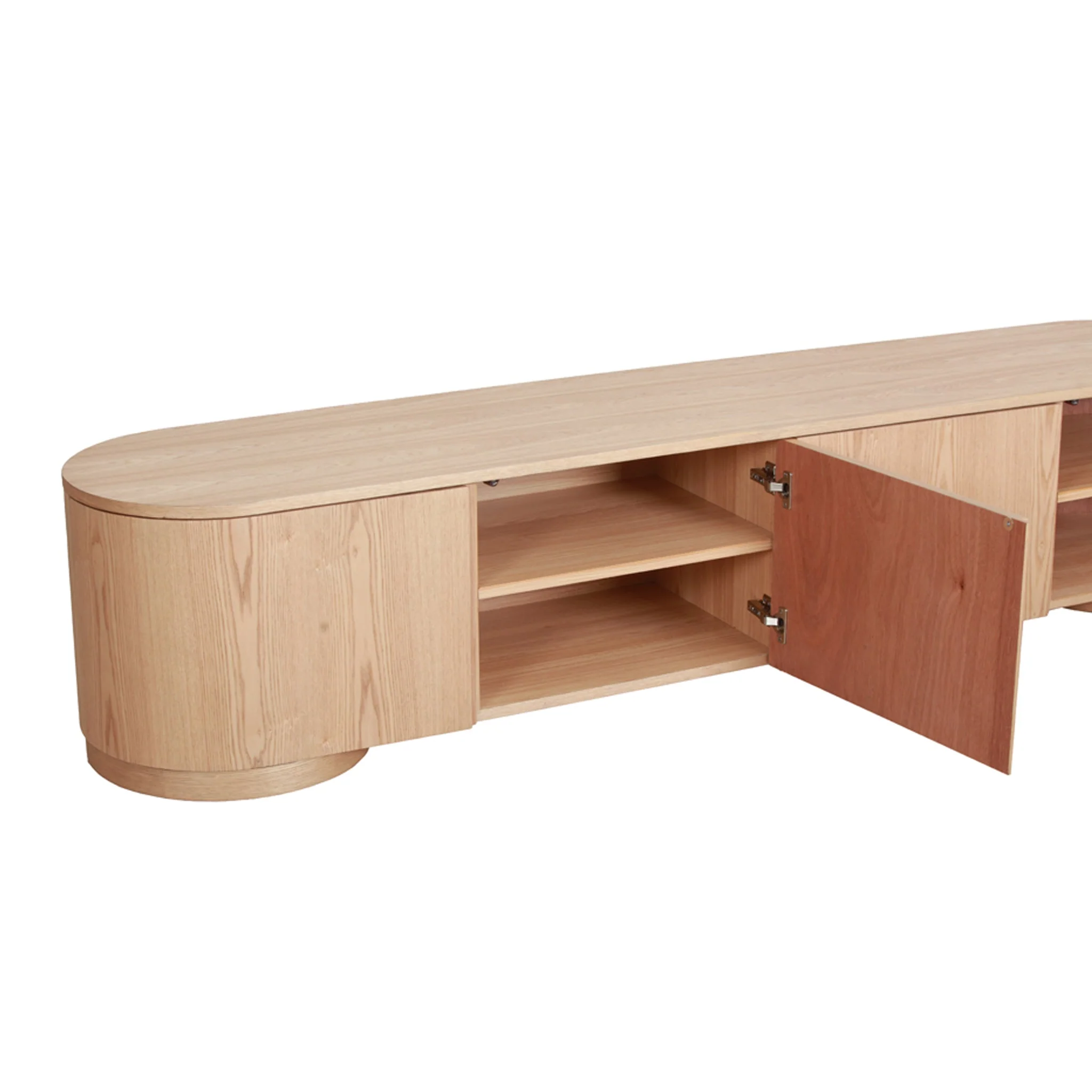 Anja 2.2m TV Entertainment Unit - Natural - Image 16