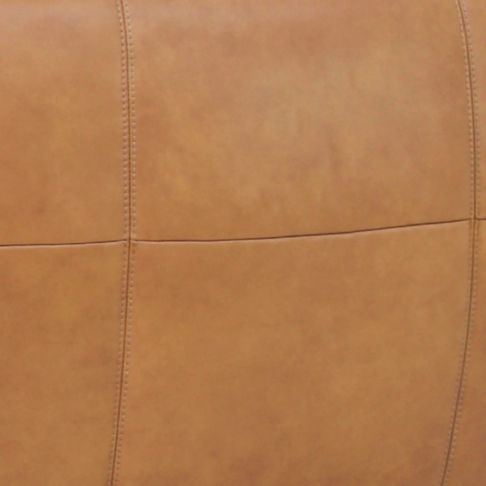 Arcova 3 Seater Sofa - Amber Tan Leather - Image 8