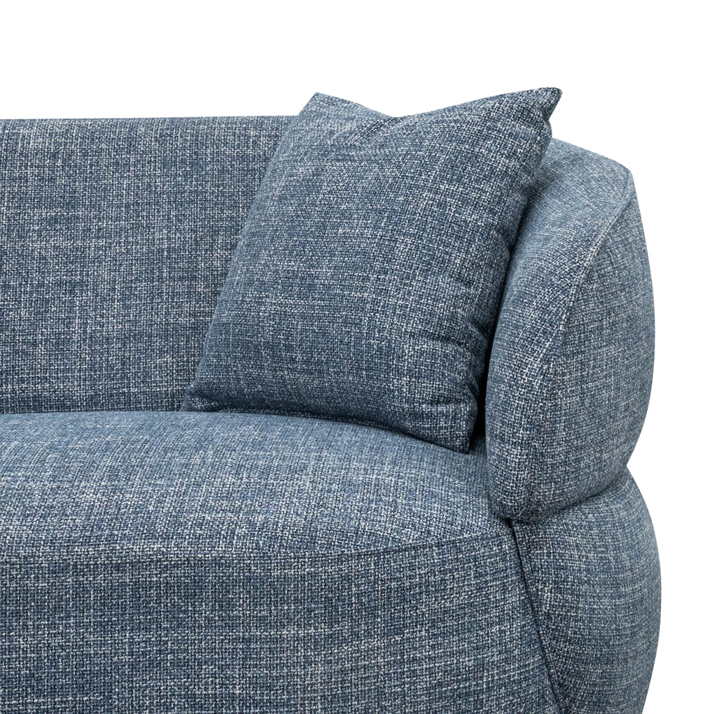 Arima 3 Seater Sofa - Moss Blue - Last One - Image 9