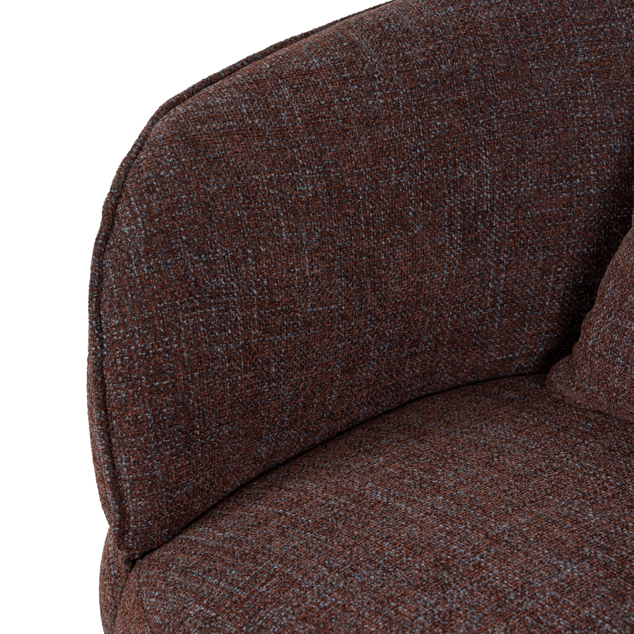 Arima Swivel Armchair - Moss Brown - Image 14