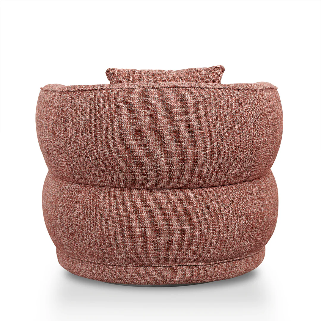 Arima Swivel Armchair - Moss Rust Orange - Image 13