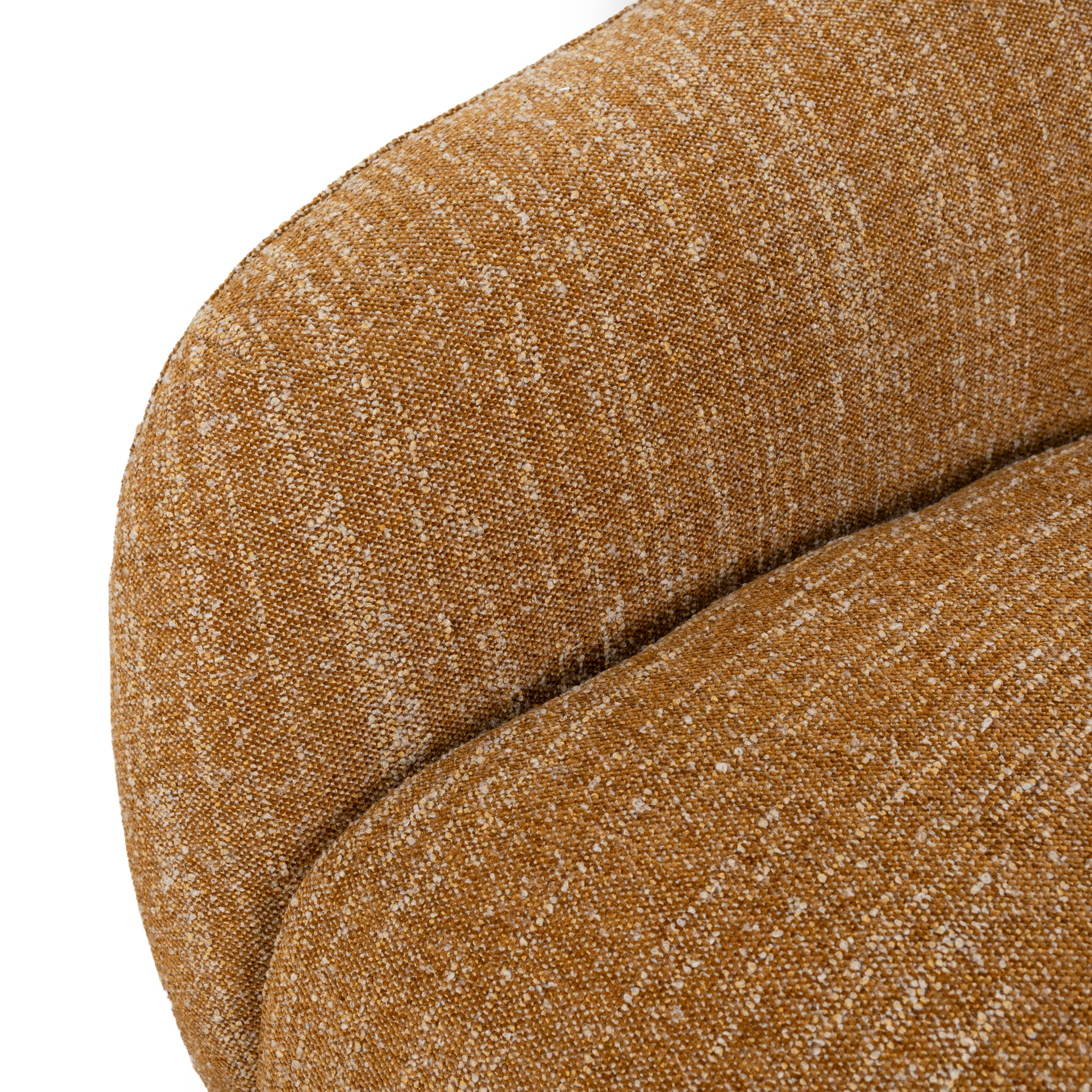 Arlo Swivel Armchair - Ginger Brown - Image 8