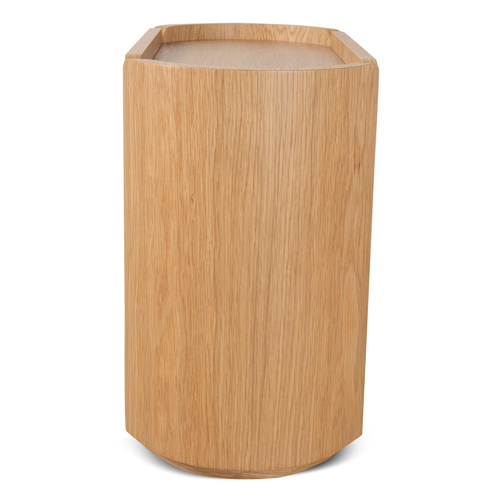 Arnar 60cm Bedside Table - Natural Oak - Image 5