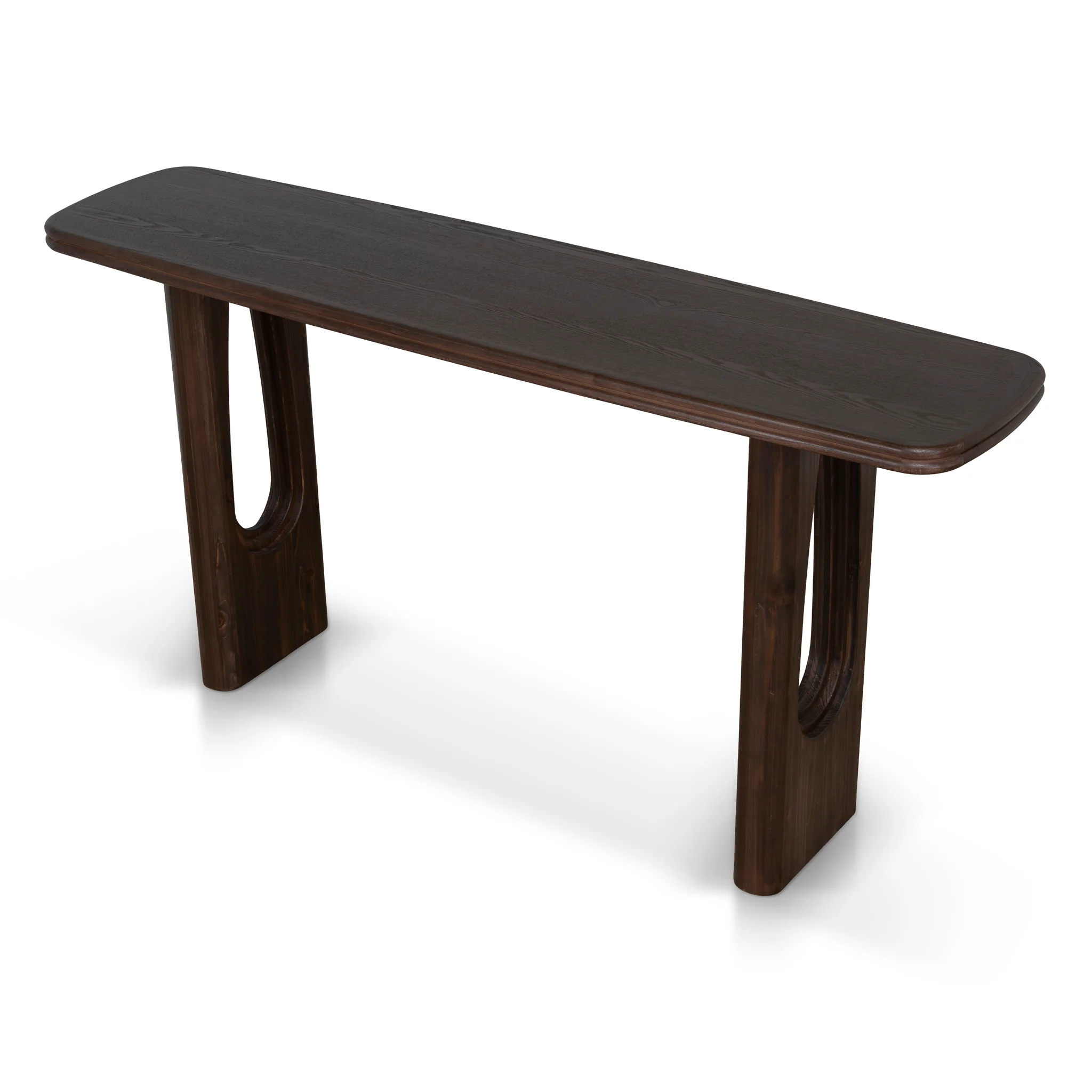 Auralin 1.6m Console Table - Walnut - Image 3