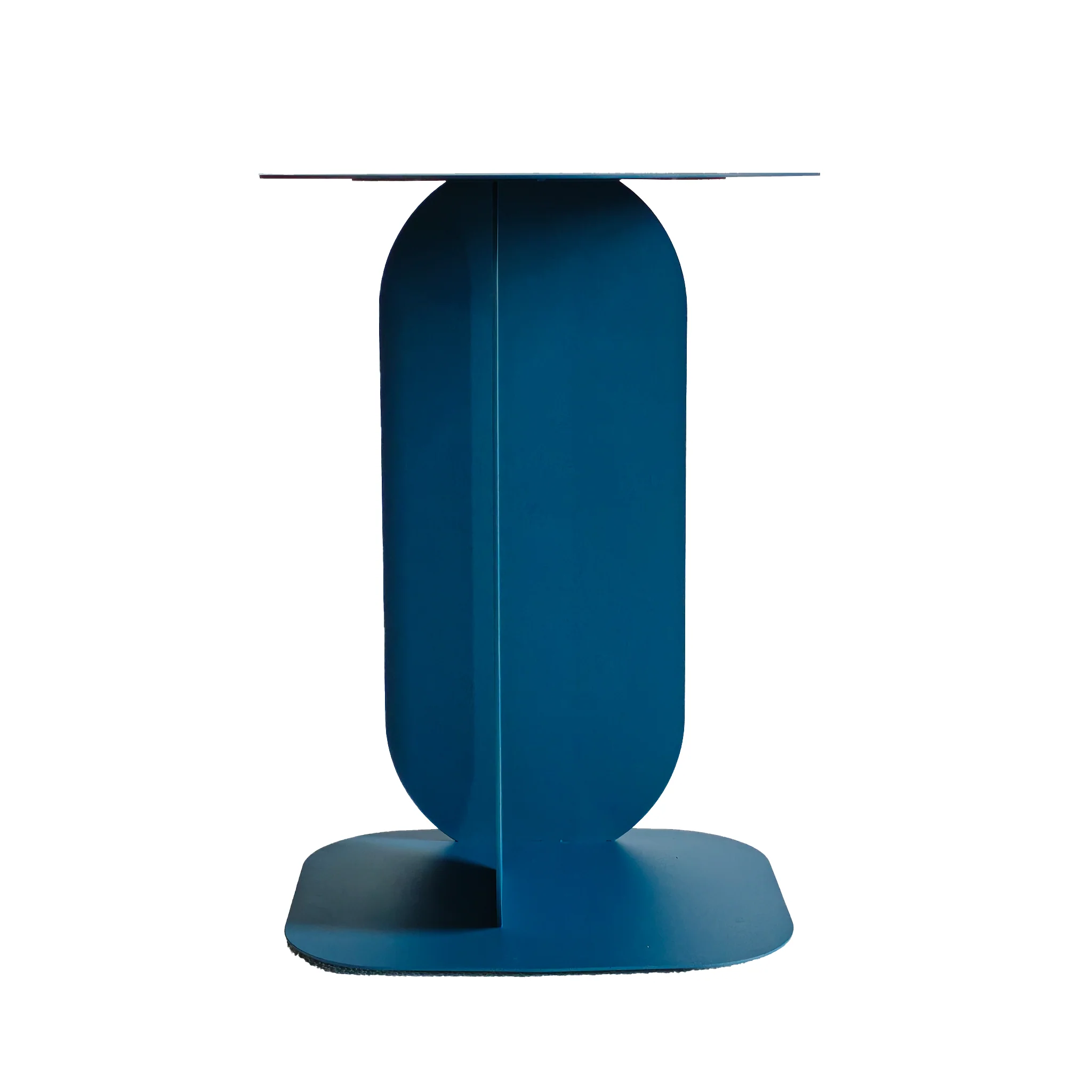 Aveline 45cm Side Table - Navy Blue - Image 3