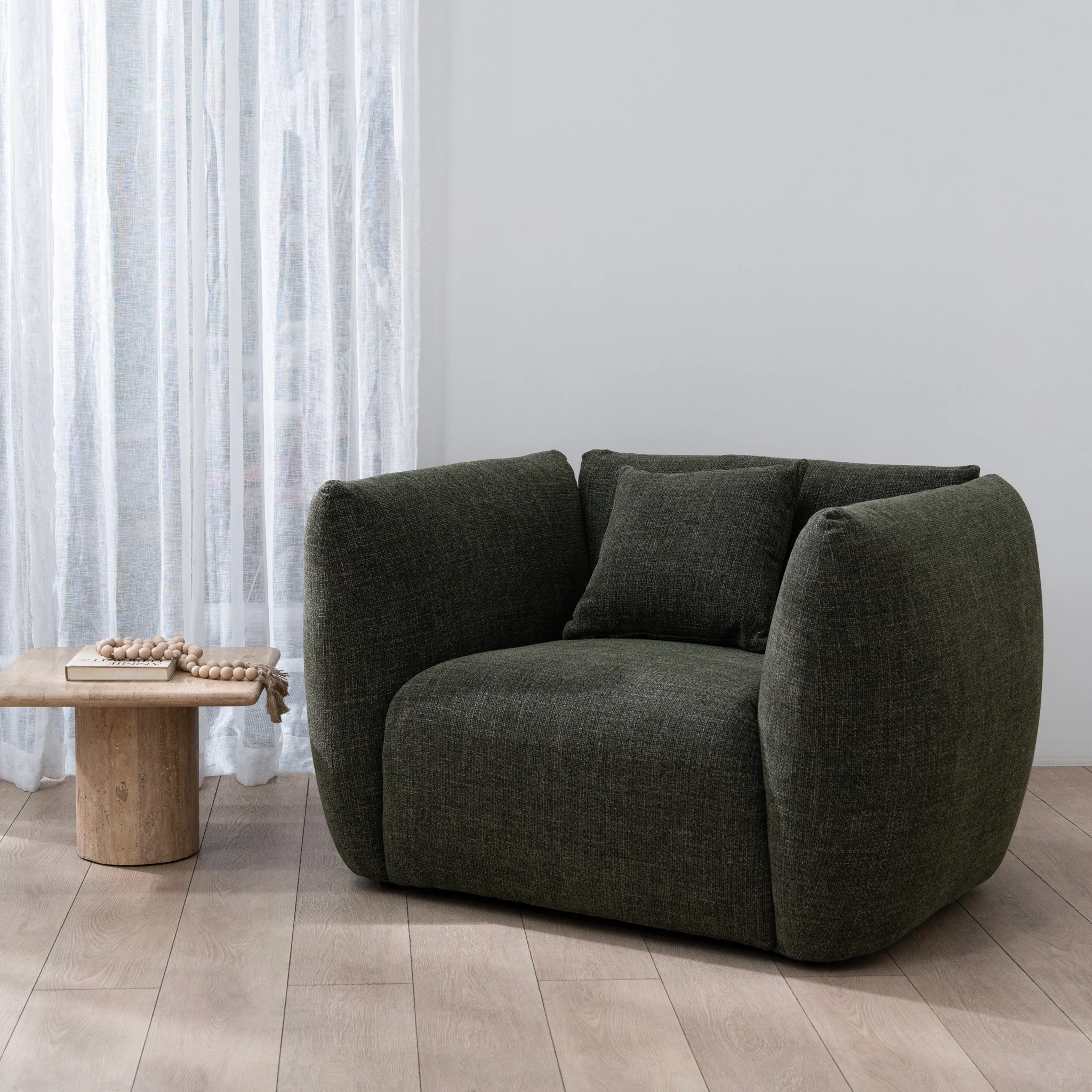 Avelon Armchair - Kaitoke Green - Image 2