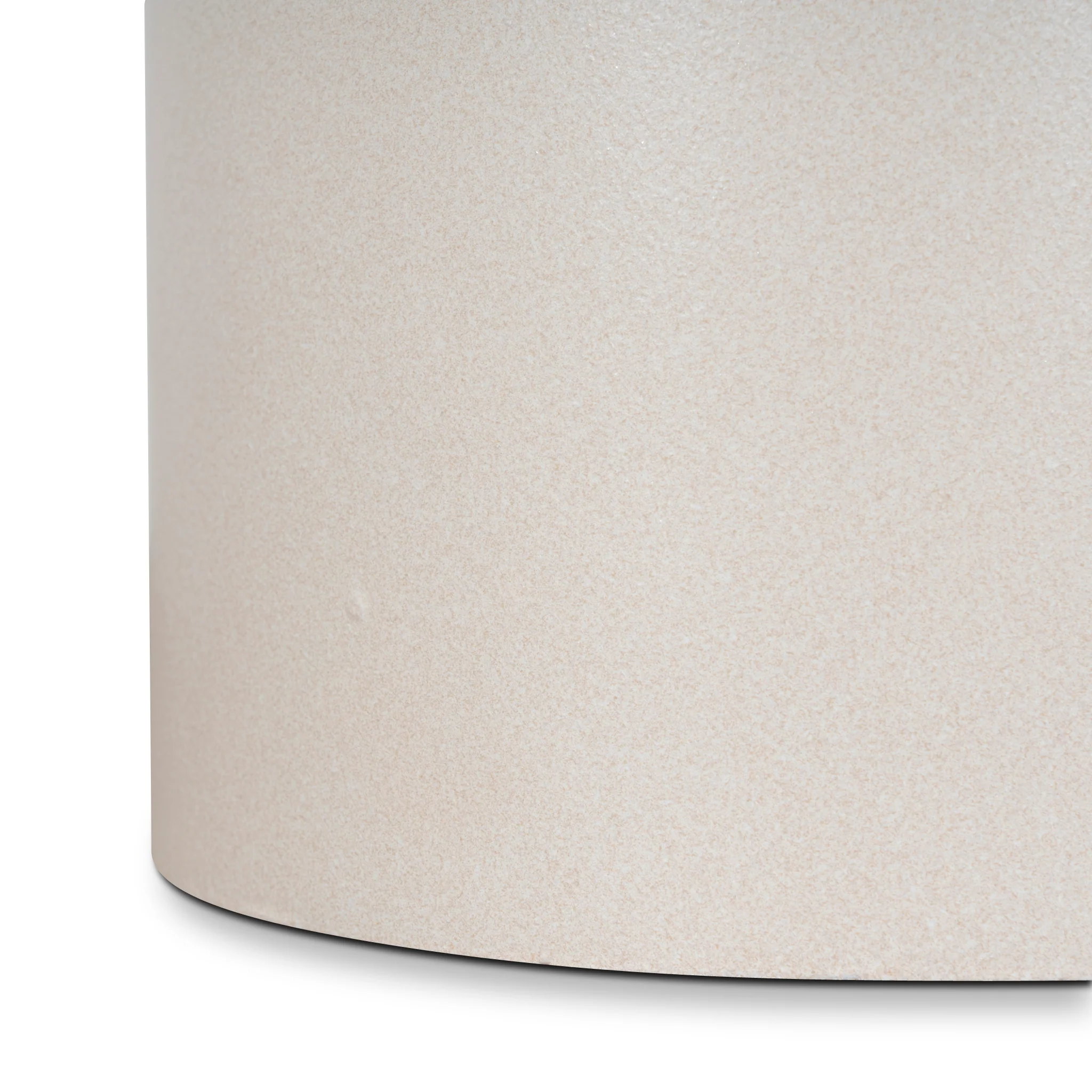Avenza 60cm Side Table - Ivory Beige - Image 7