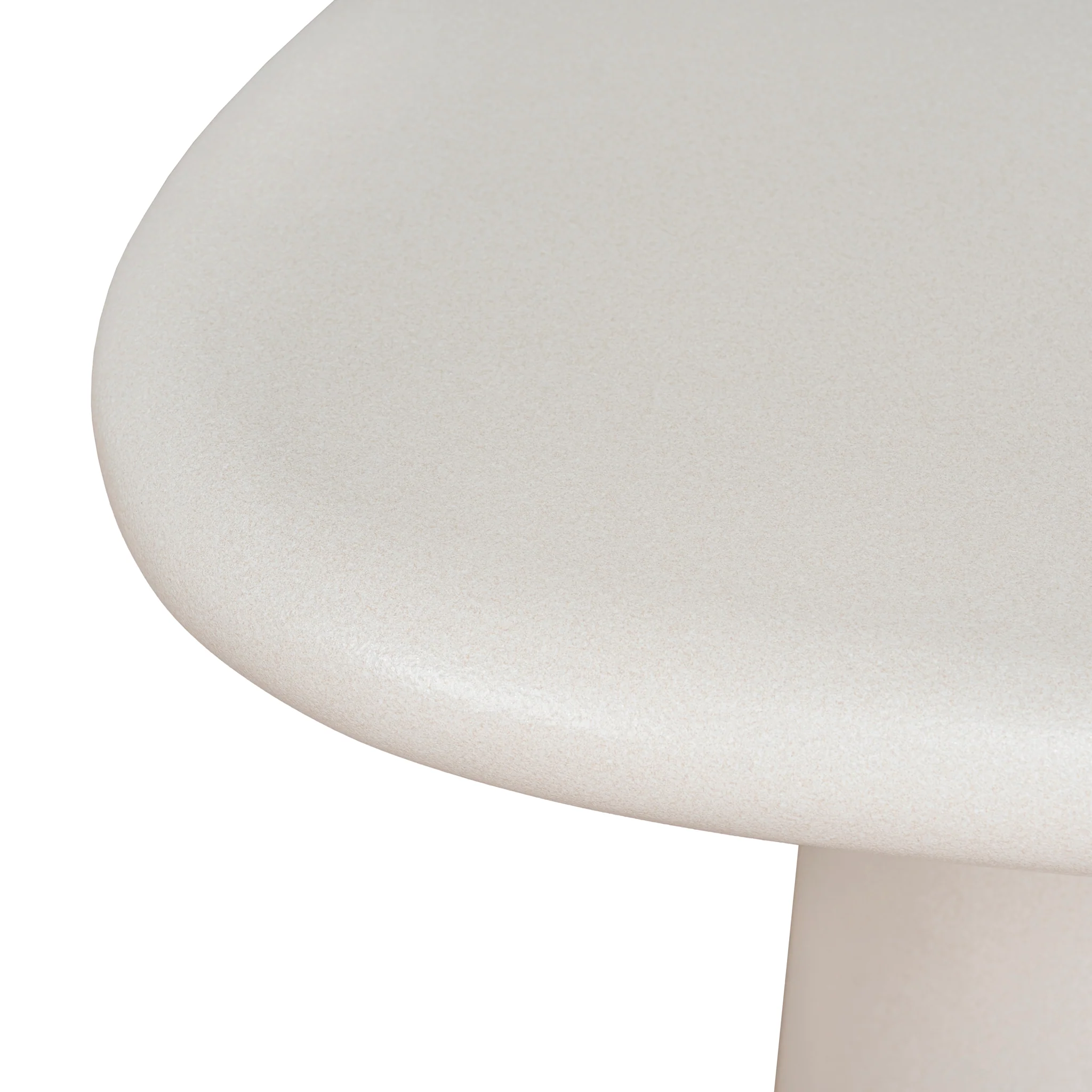 Avenza 60cm Side Table - Ivory Beige - Image 9