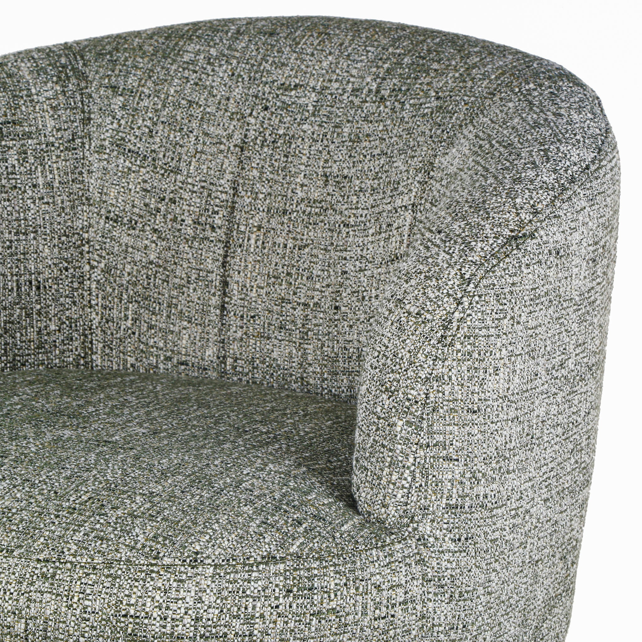 Babin Swivel Armchair - Spring Green - Image 5