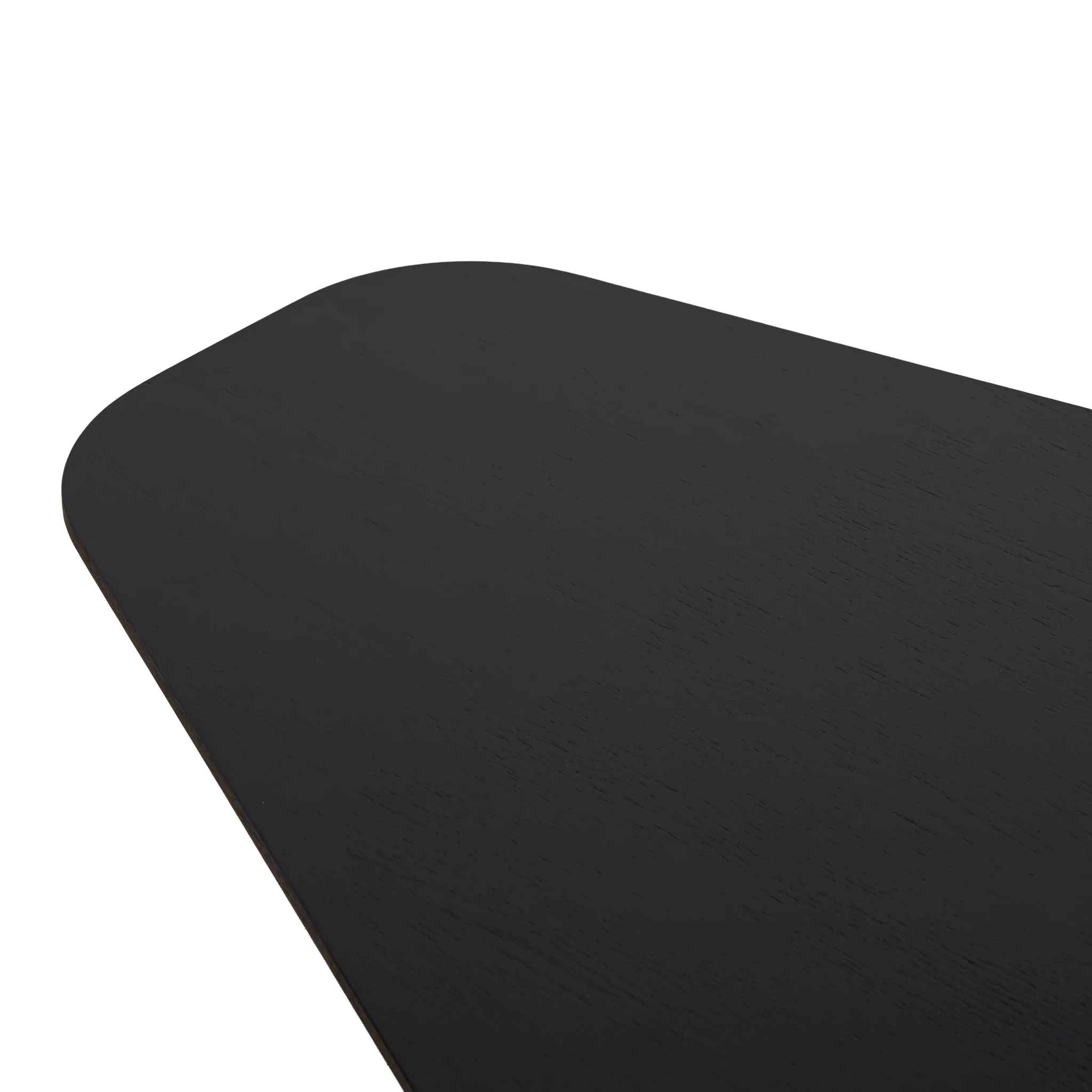 Baroux 1.09m Freeform Coffee Table - Full Black - Image 11