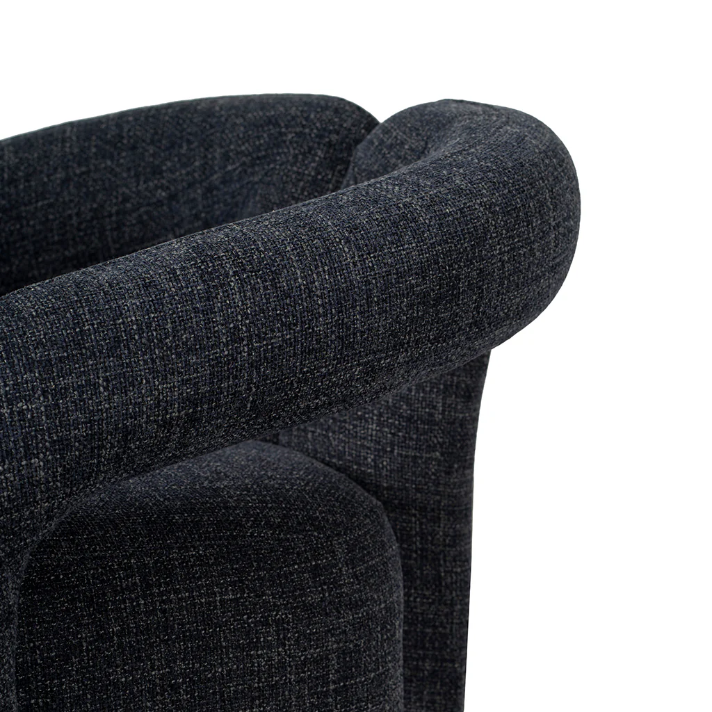 Barta Armchair - Moss Navy - Image 7