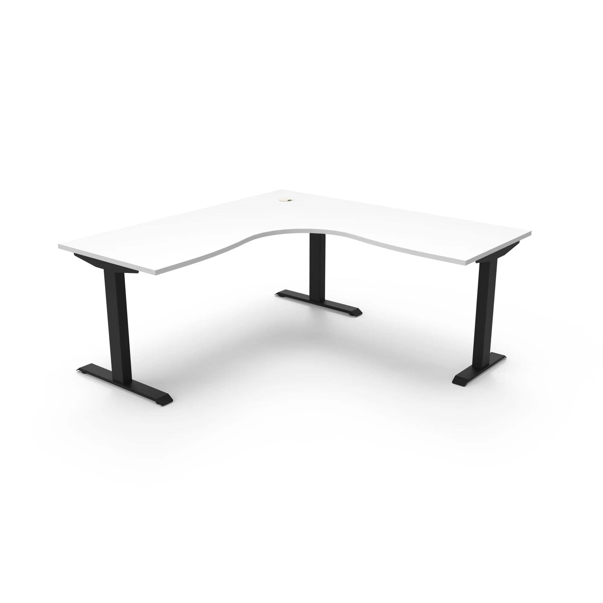 Boost Static 1.5m x 1.5m Corner Workstation - Image 3