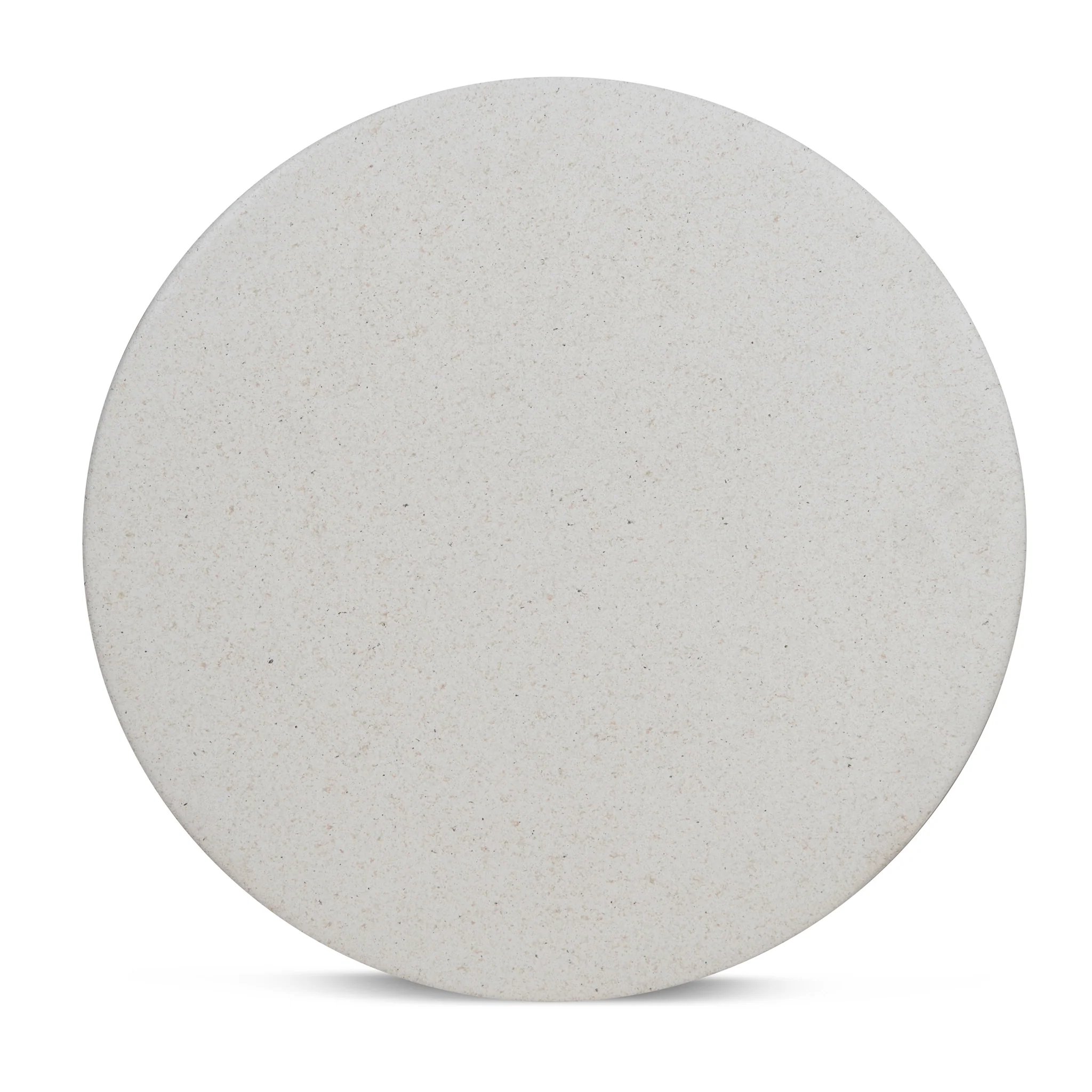 Boris 42cm Fibre Glass Side Table - White - Image 3