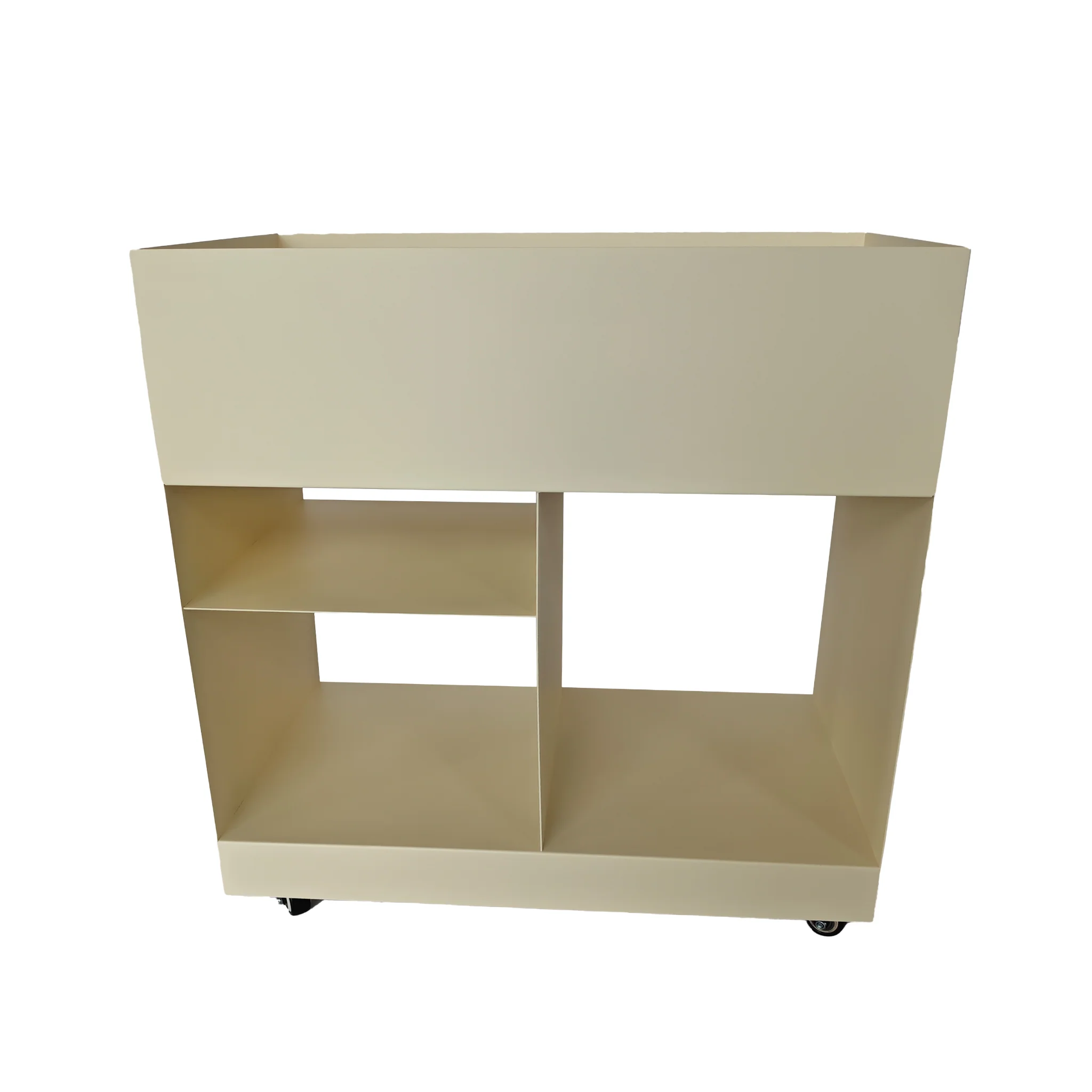 Breska 60cm Side Table - Ivory White - Image 4