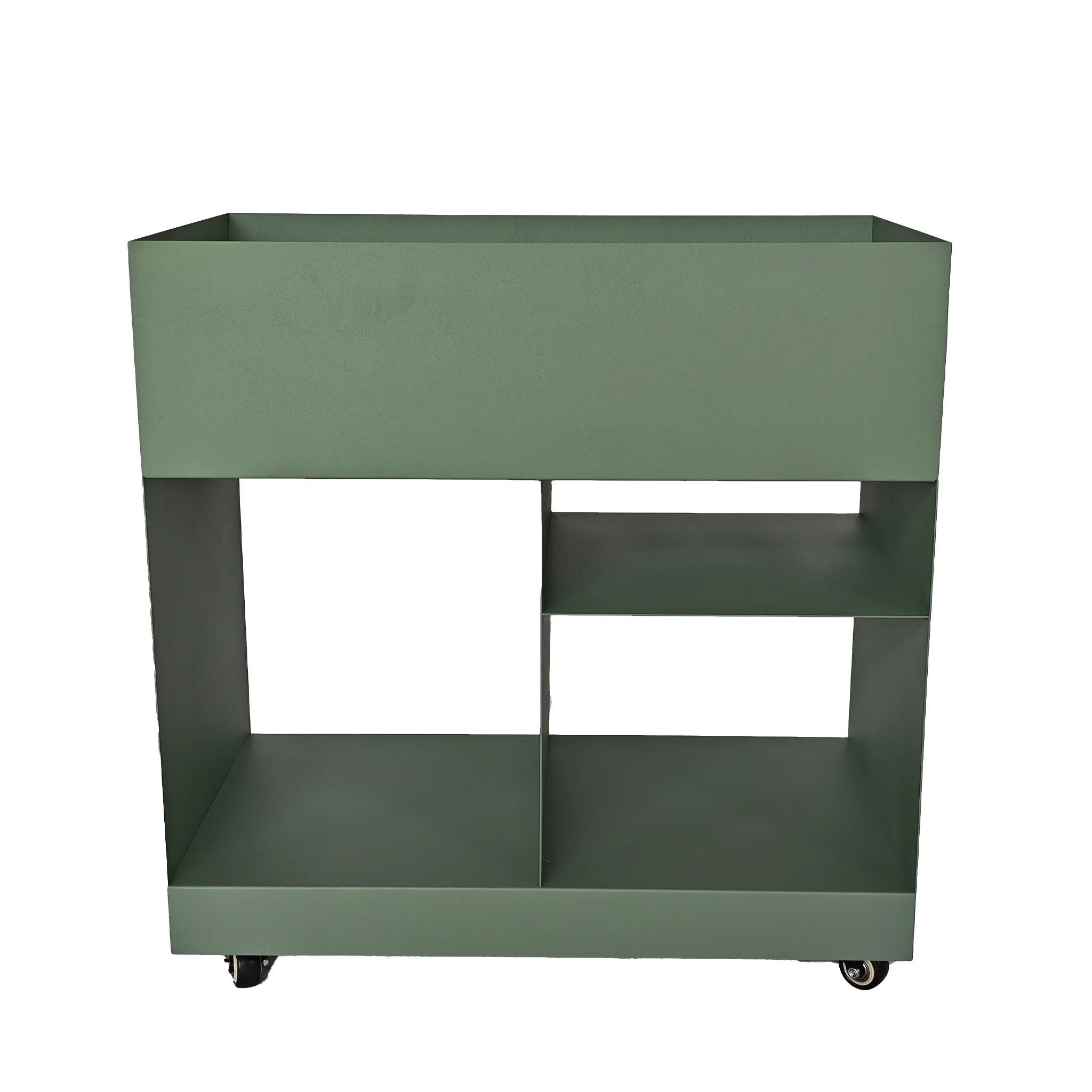 Breska 60cm Side Table - Sage Green - Image 8