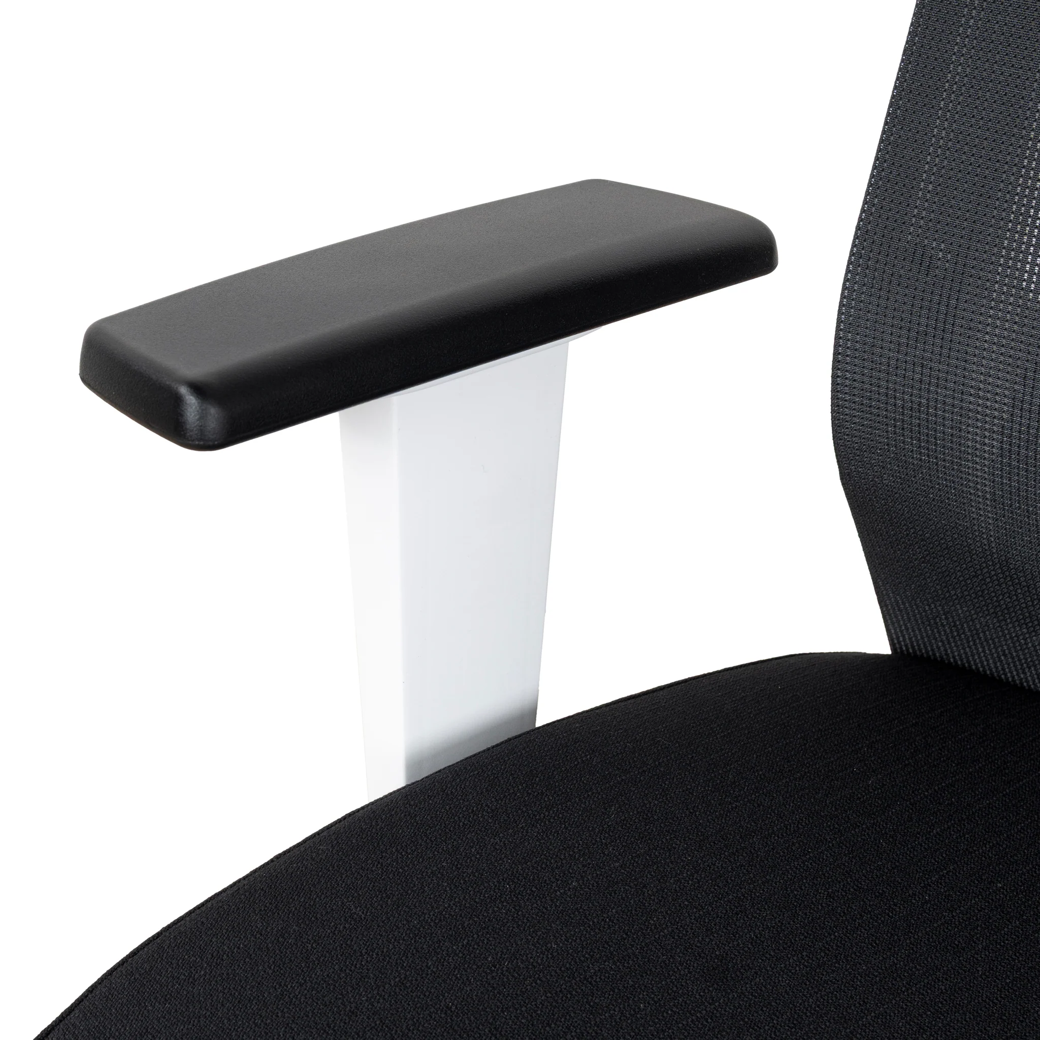 Bryce Mesh Ergonomic Office Chair with Headrest - Black - Image 11