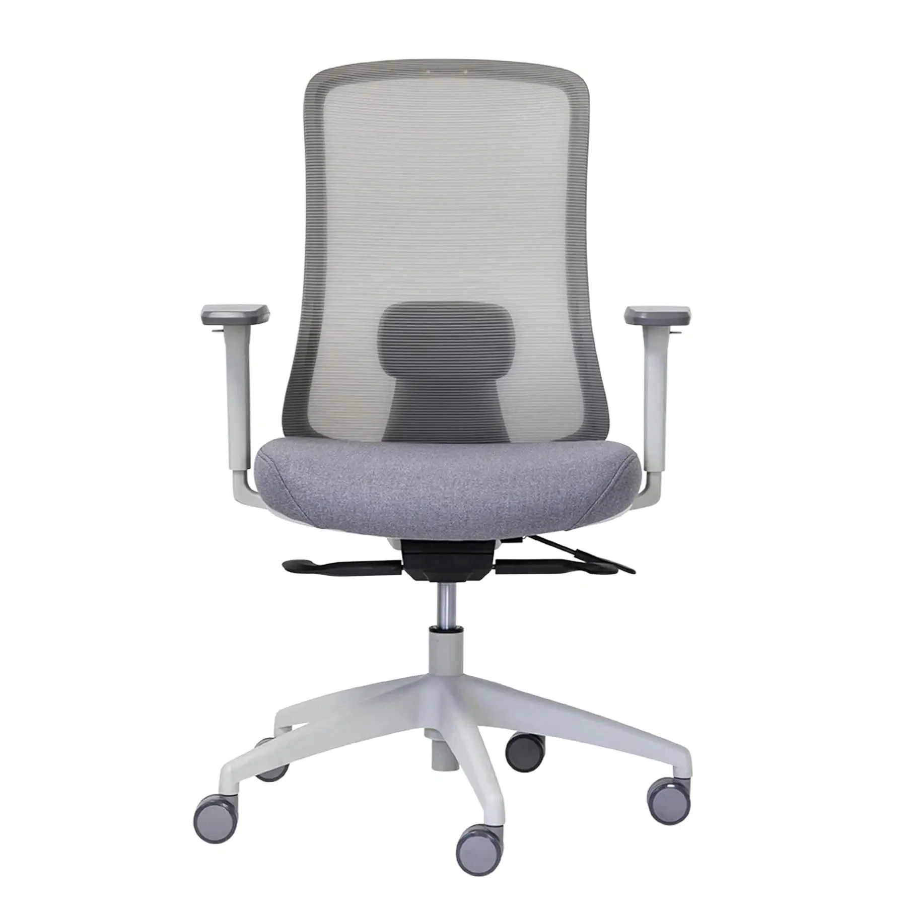 Buro Elan Mesh Ergonomic Office Chair - Light Grey - Image 2