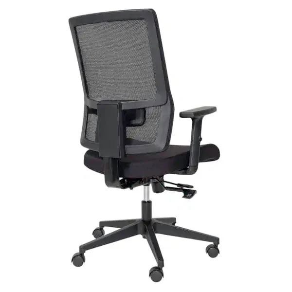 Buro Mantra Ergonomic Office Chair with Arm - Black - Image 3