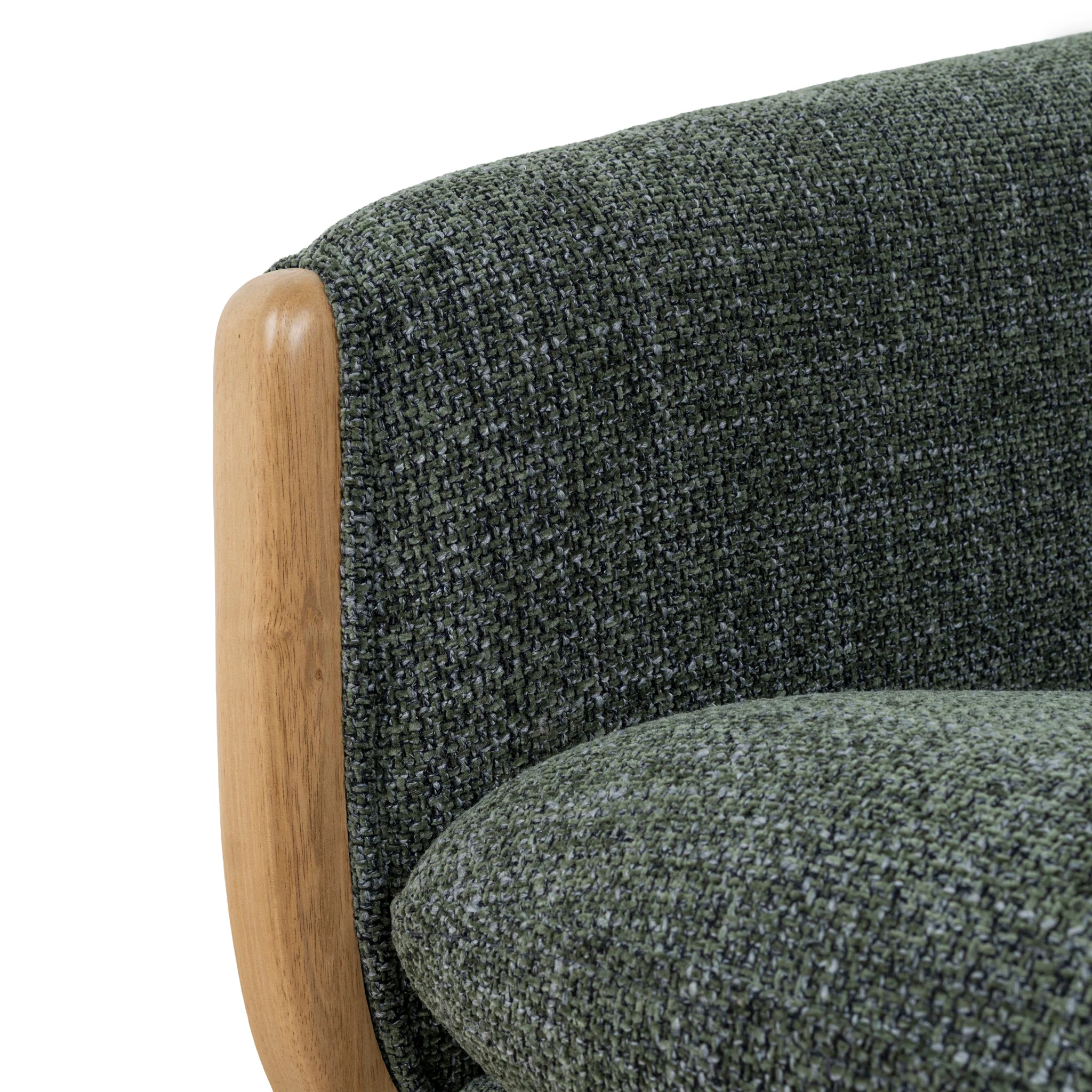 Camden Swivel Armchair - Moss Green - Image 9