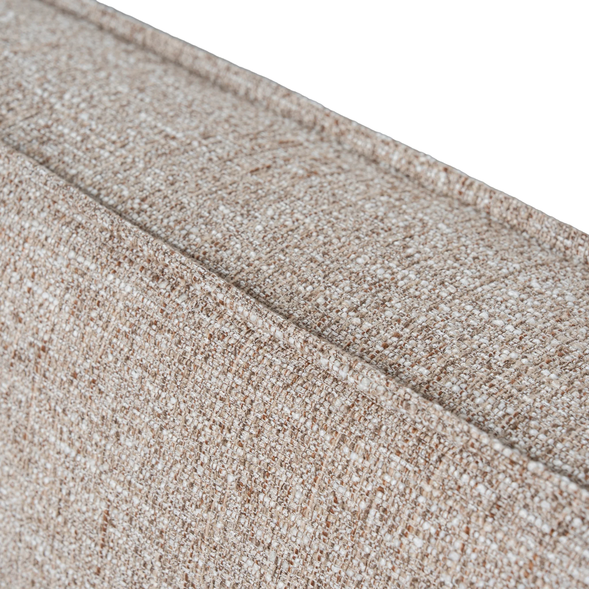 Castillo Fabric King Bed Frame - Stonish Beige - Image 12