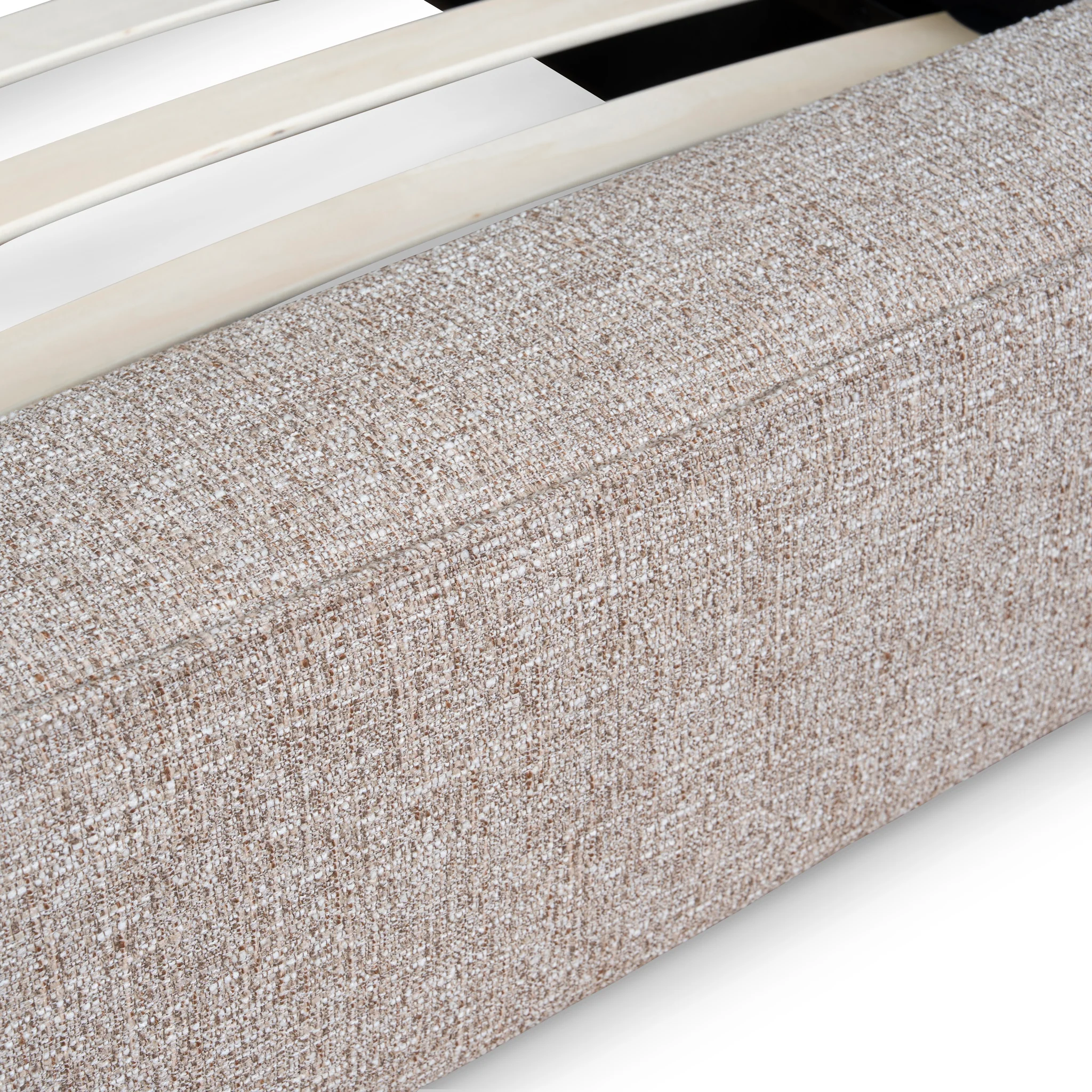 Castillo Queen Bed Frame - Stonish Beige - Image 17