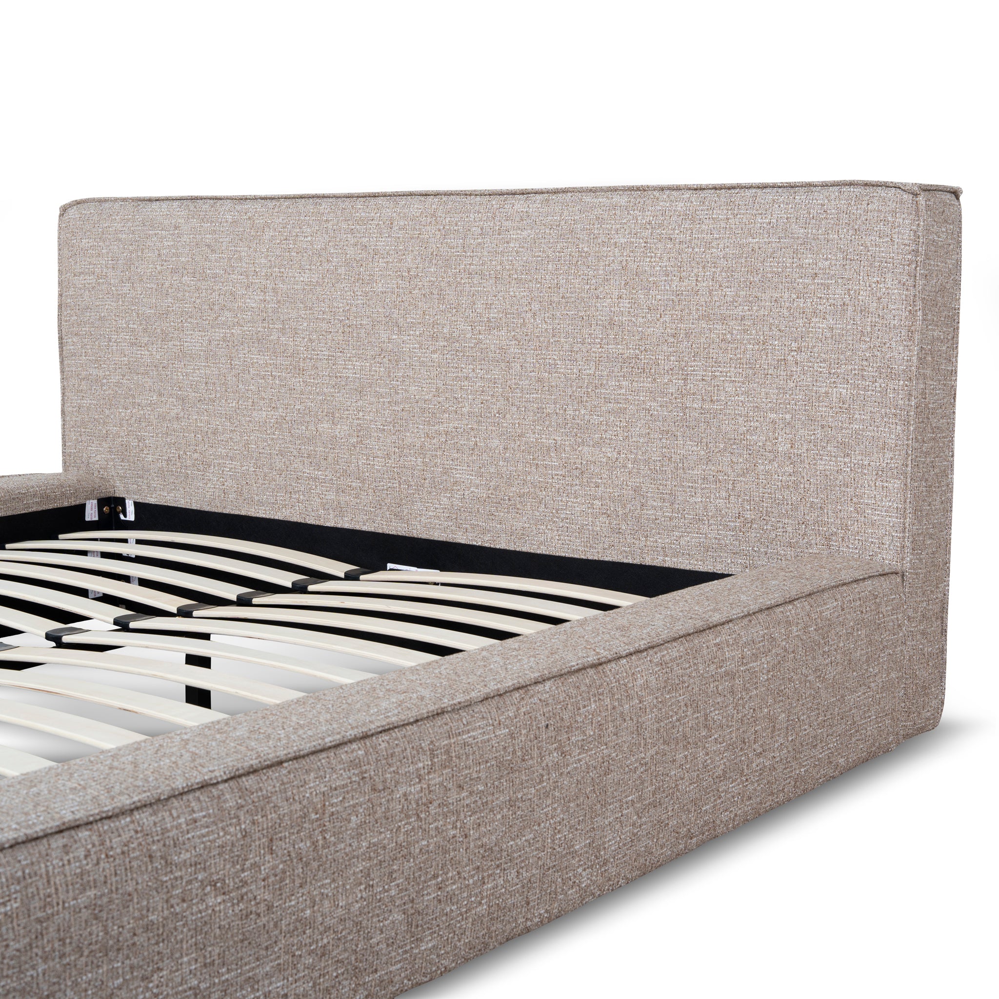 Castillo Queen Bed Frame - Stonish Beige - Image 7