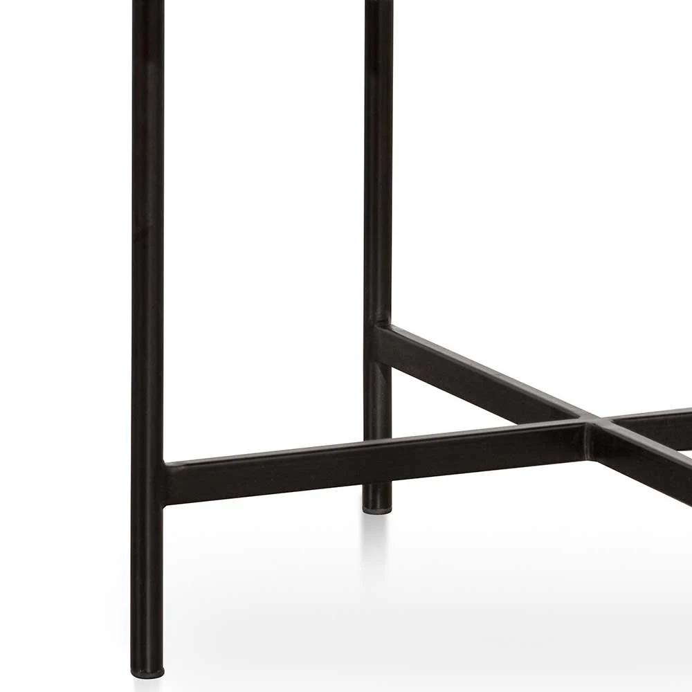 Catrin 48cm Low Stool - White - Image 6