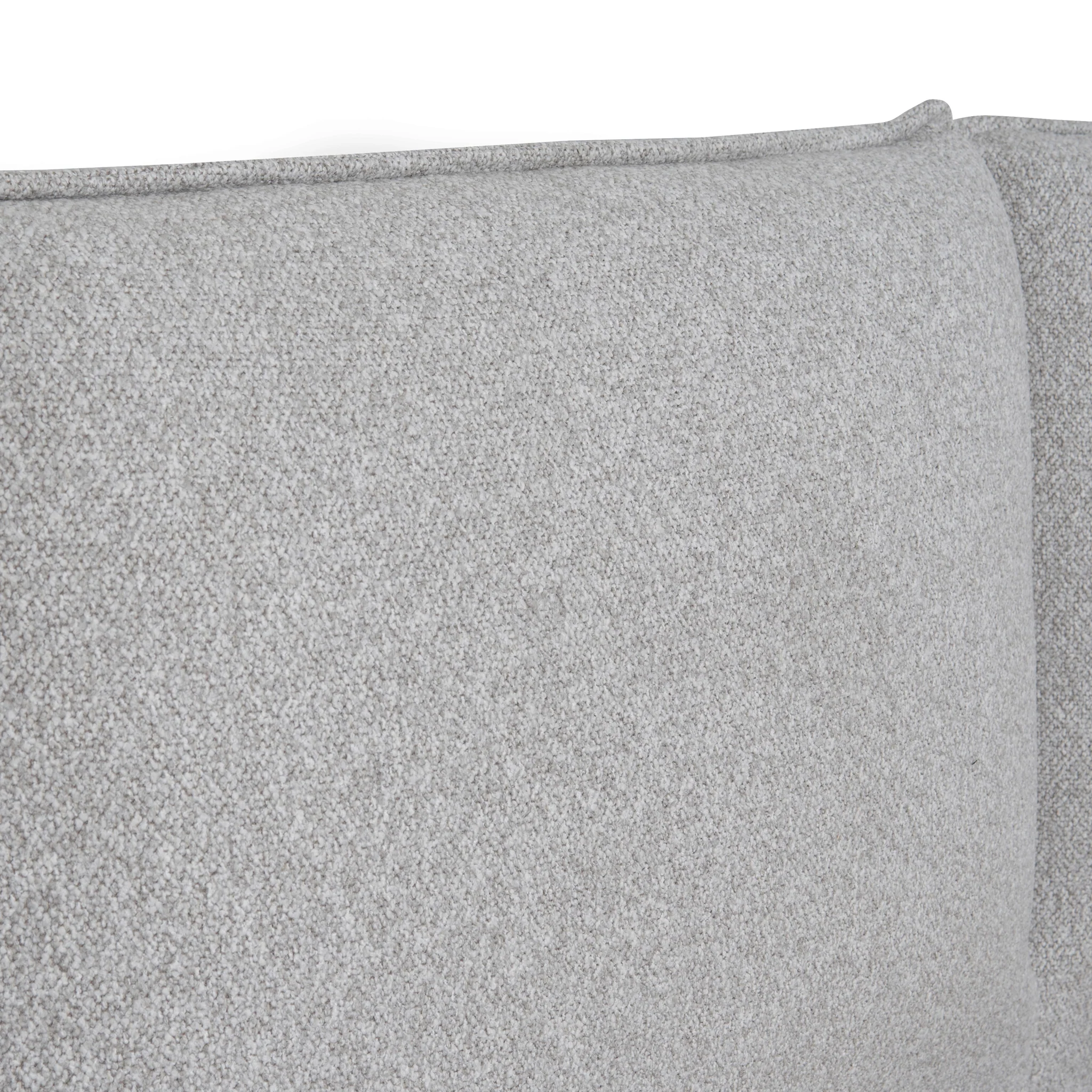 Celeste Fabric King Bed Frame - Clay Grey - Image 7