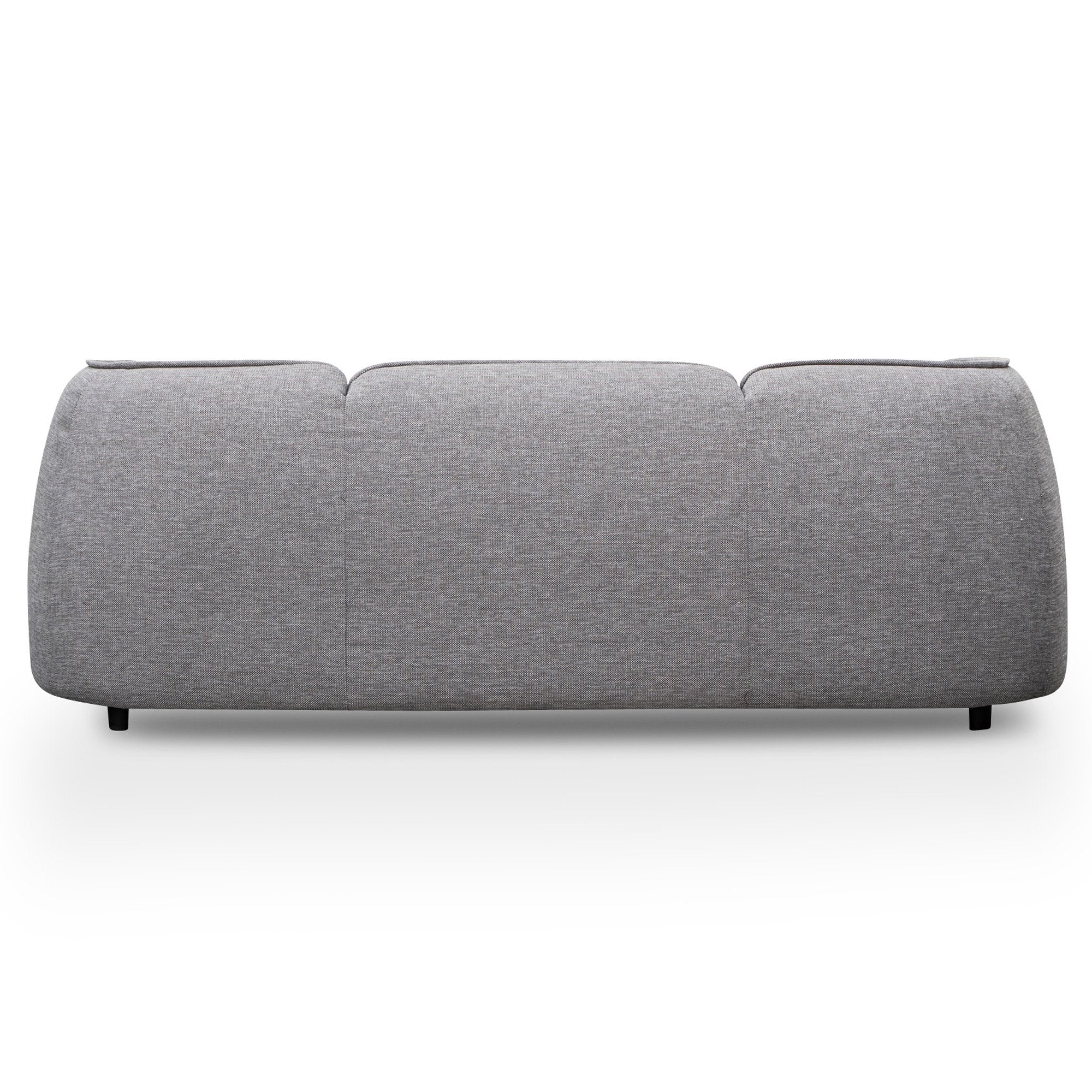 Chapman 3 Seater Fabric Sofa- Graphite Grey - Image 6