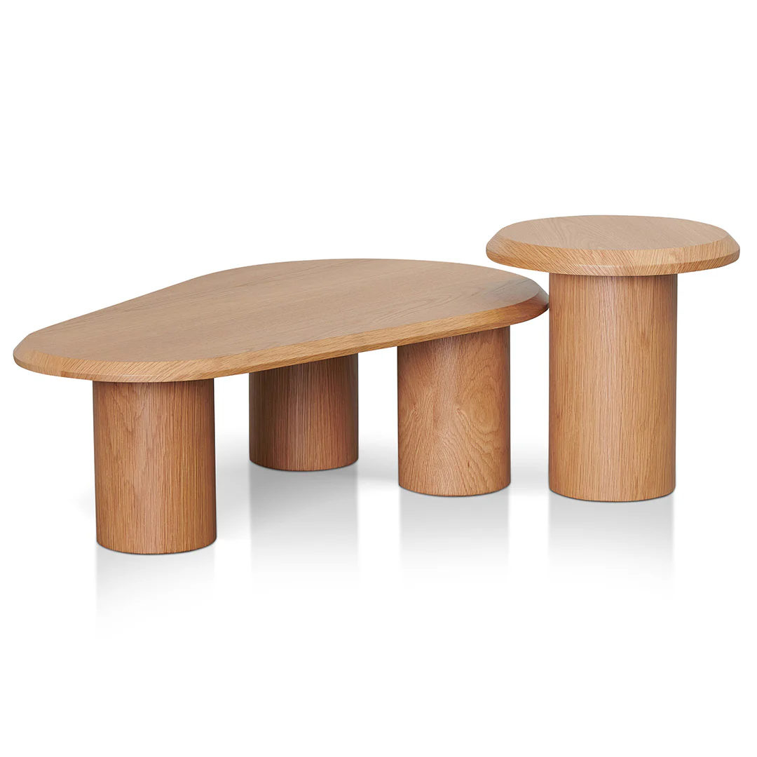 Chen Nested Table - Natural Oak - Image 3