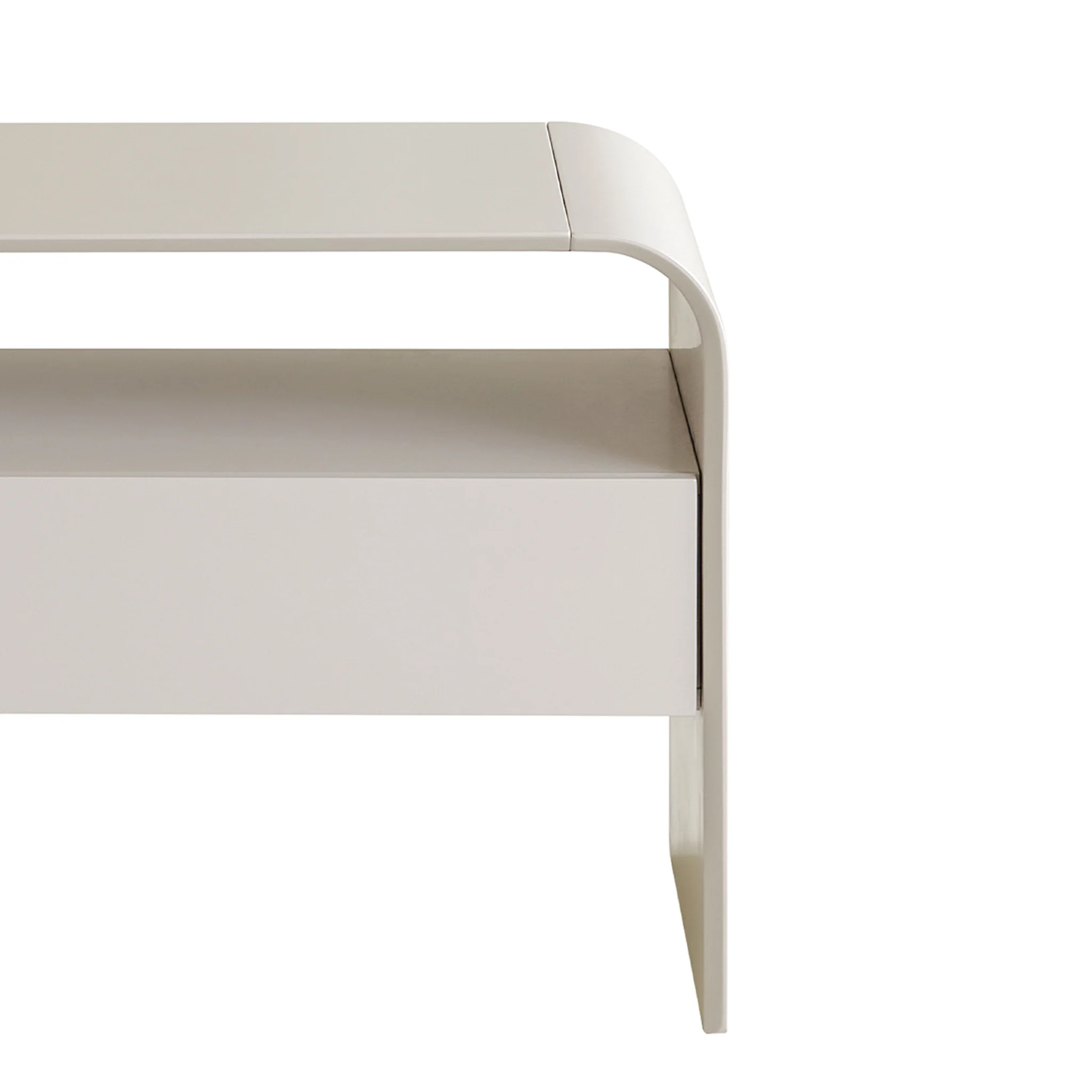 Chroma Bedside Table - Warm Grey - Image 8