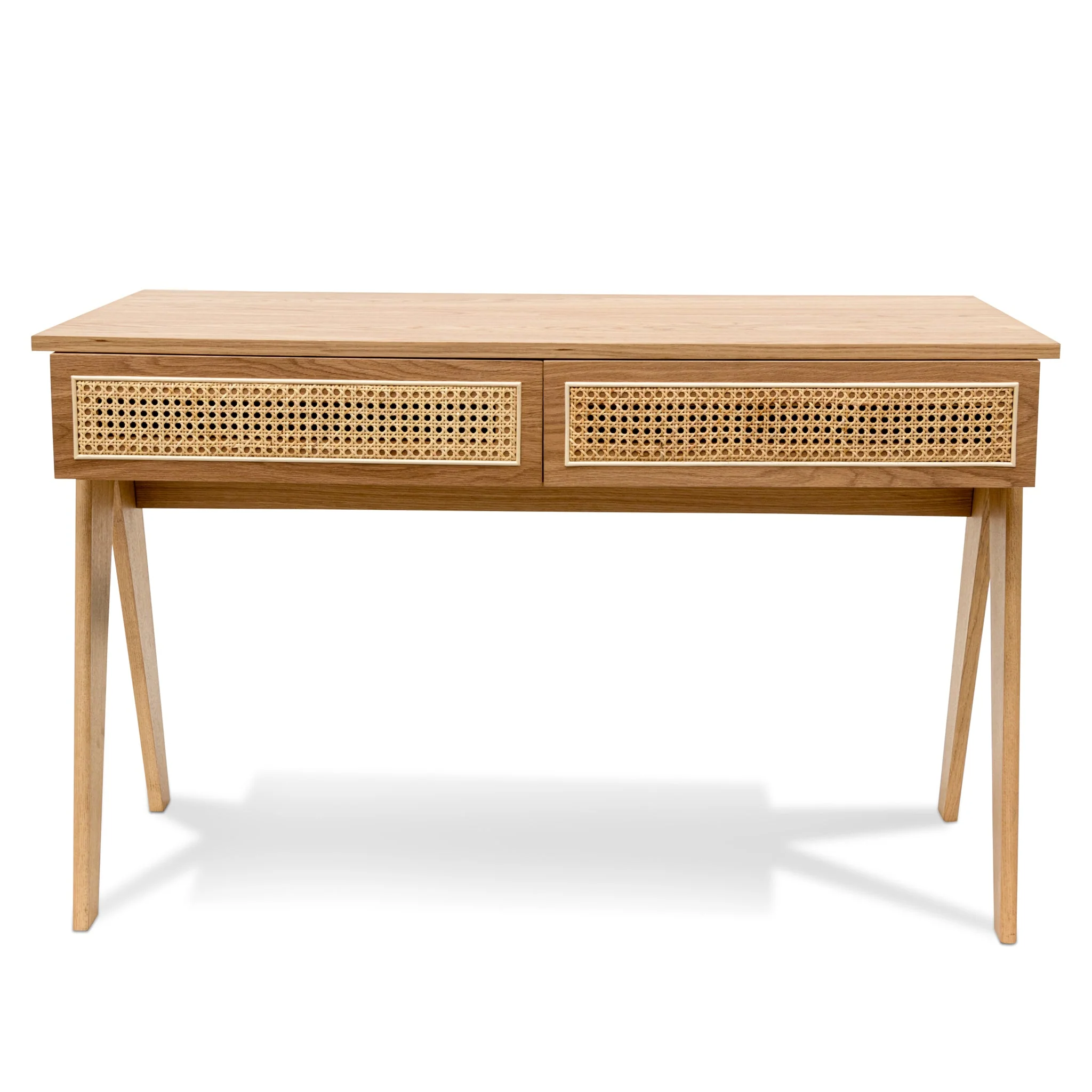 Cisneros 1.2m Home Office Desk - Natural - Image 2