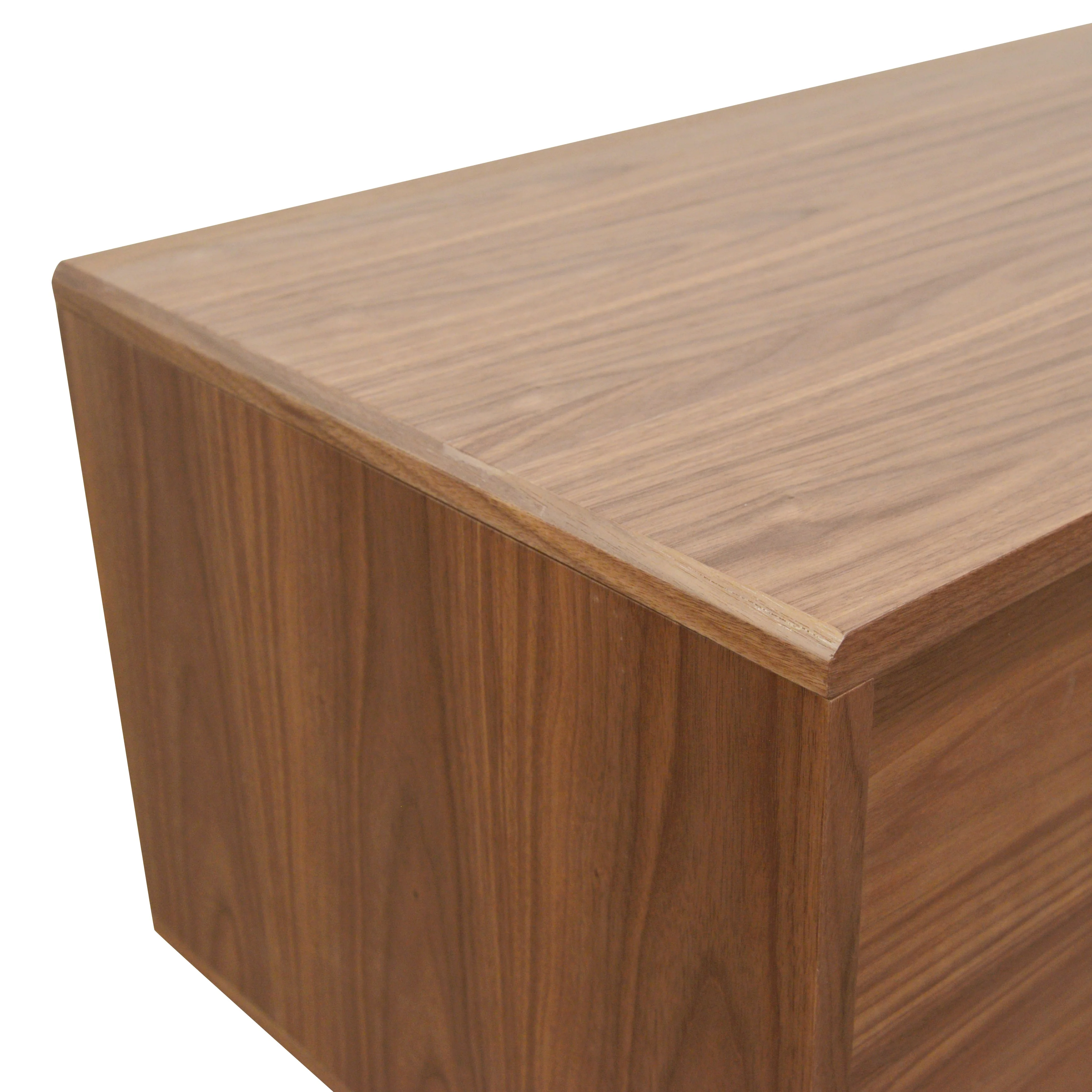 Ex Display - Nelson 2.4m Wooden TV Entertainment Unit - Walnut - Image 8
