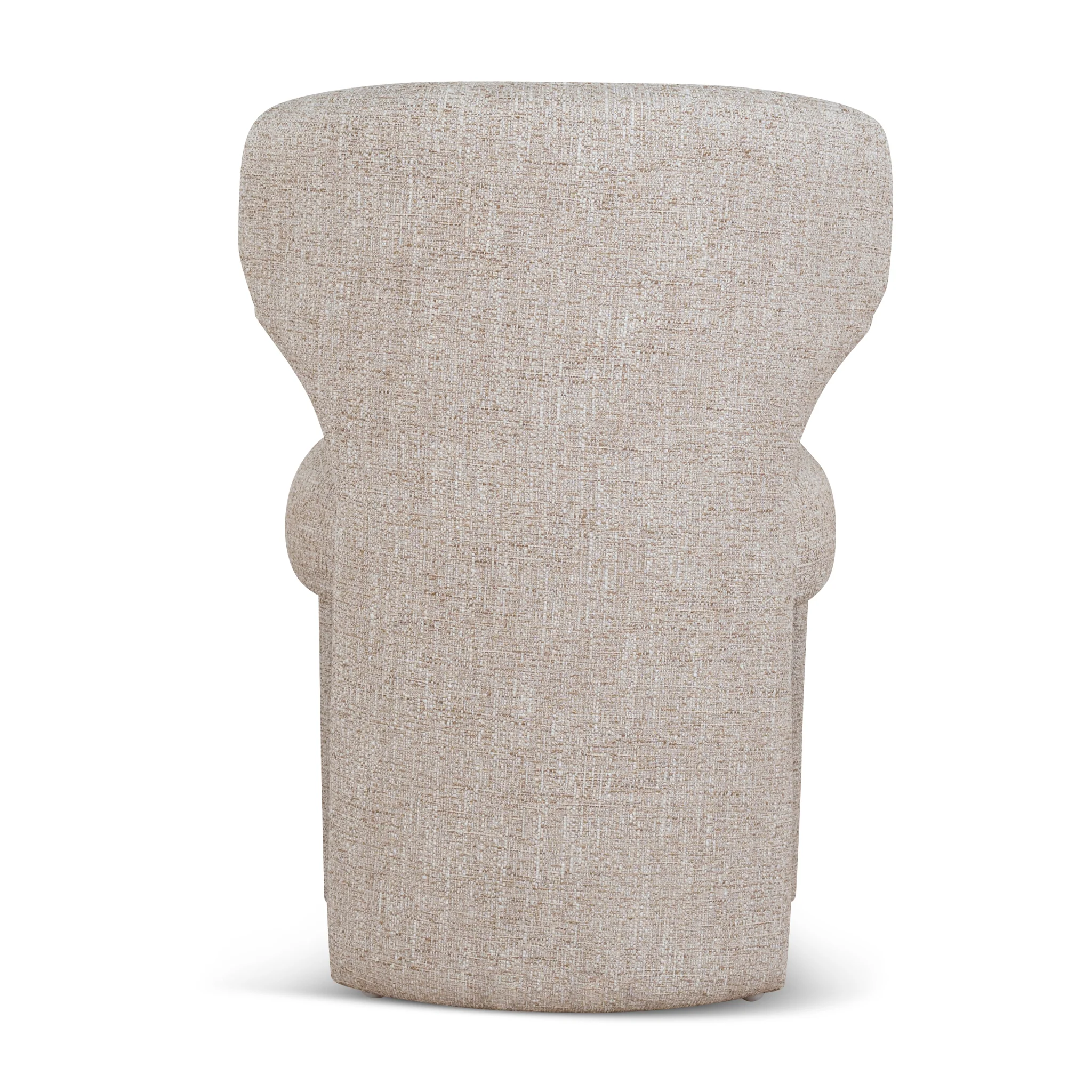 Cory Fabric Dining Chair - Pale Beige - Image 5